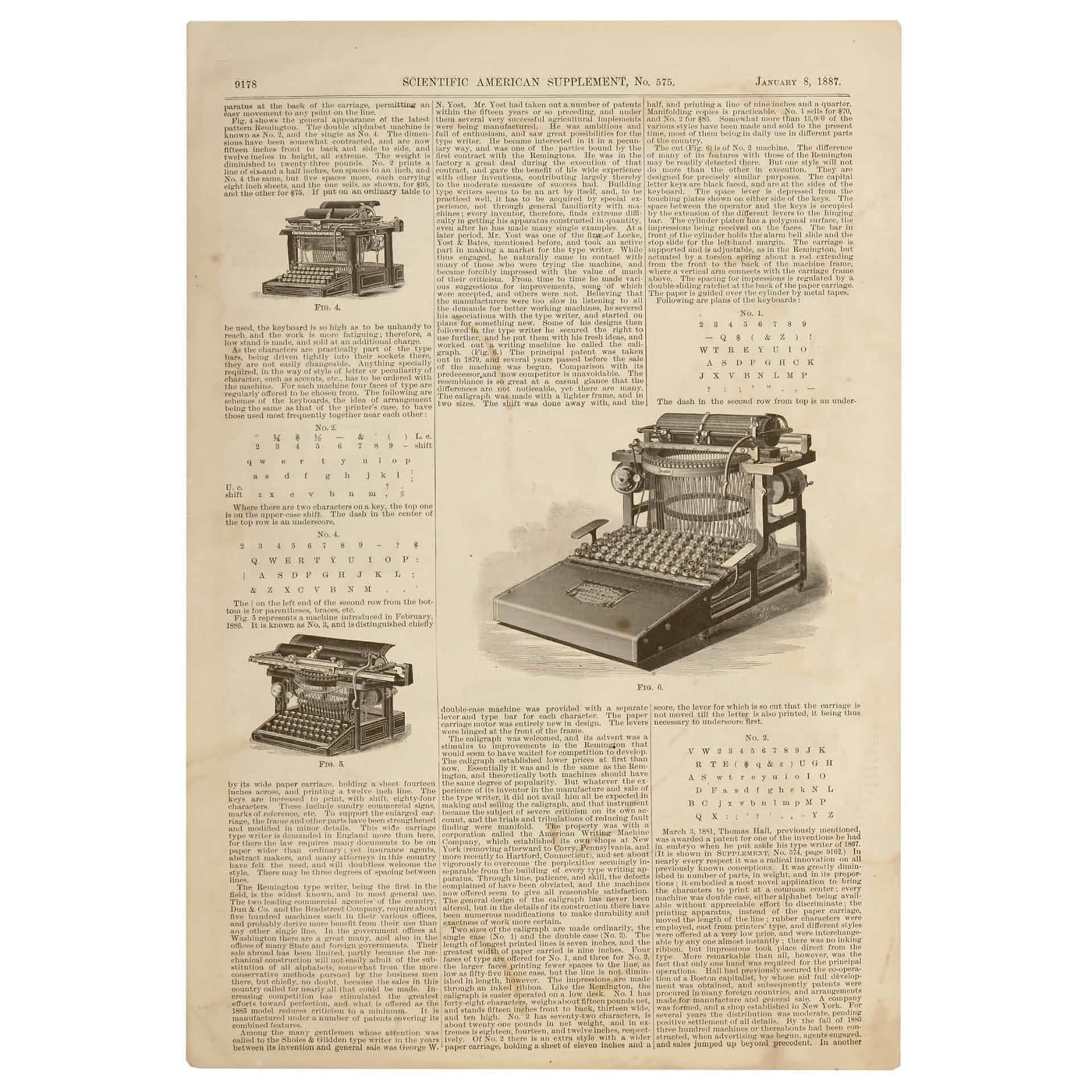Spare Parts, Ribbons and Advertising for Typewriters - Image 8 of 8