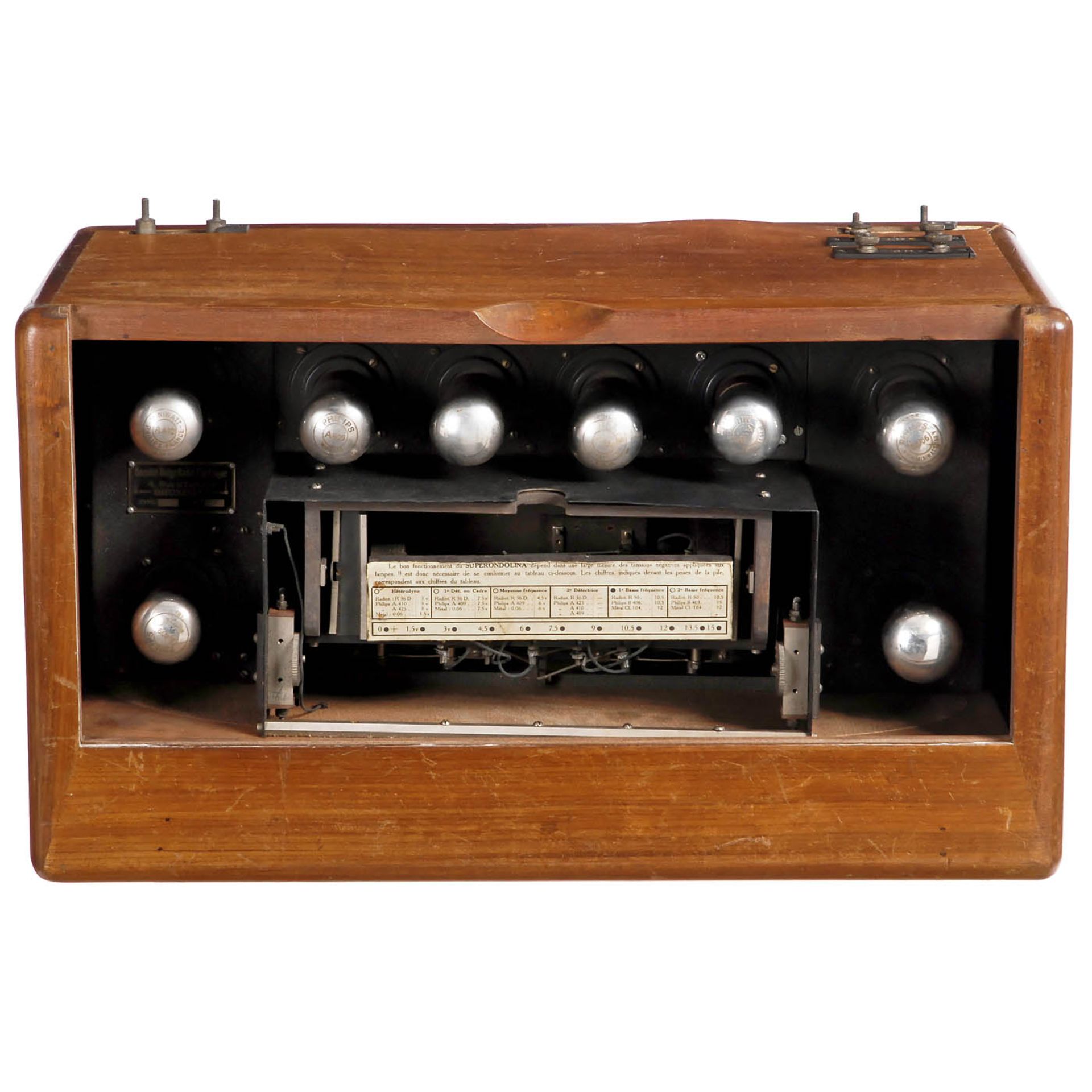 Radio SBR Super Ondolina 85, c. 1927 - Image 2 of 2