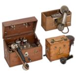 3 Field Telephones