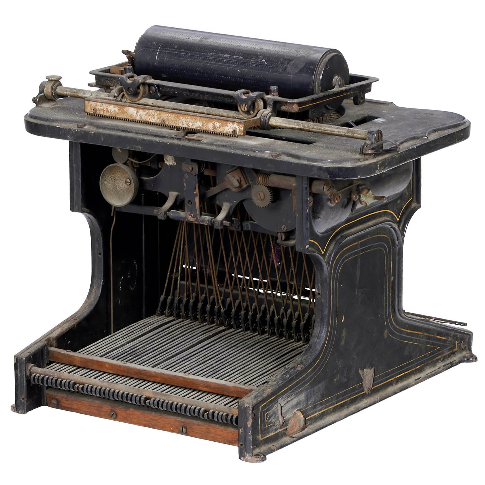Sholes & Glidden Typewriter (Black), c. 1876 - Bild 3 aus 3