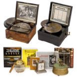 Symphonion Disc Musical Box No. 48 and Other Items, c. 1900 and later