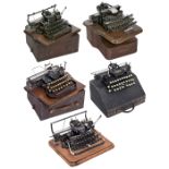 5 American and English Typewriters