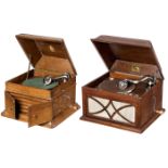 2 Table Gramophones