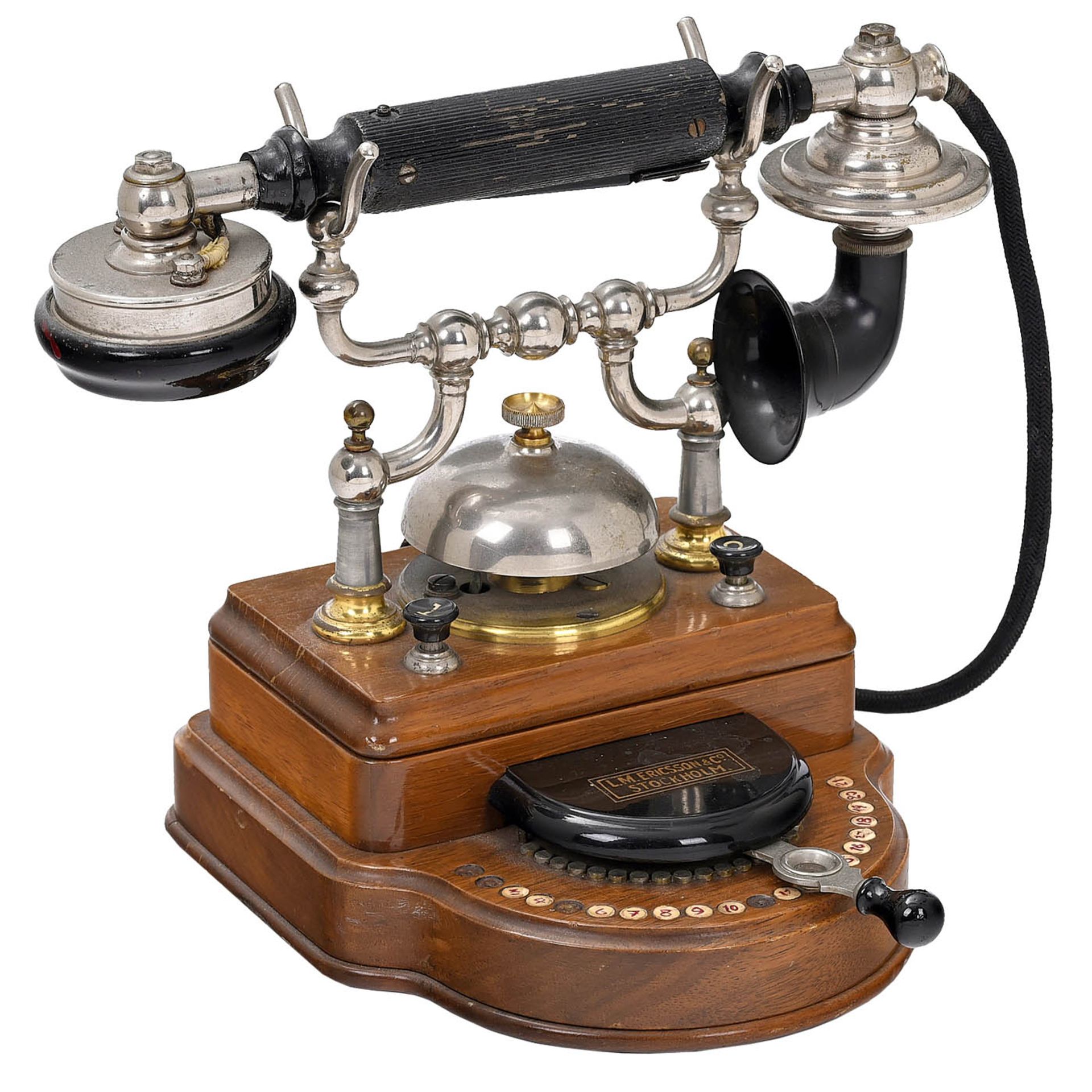 2 Ericsson Intercom Telephones, c. 1910 - Image 2 of 3