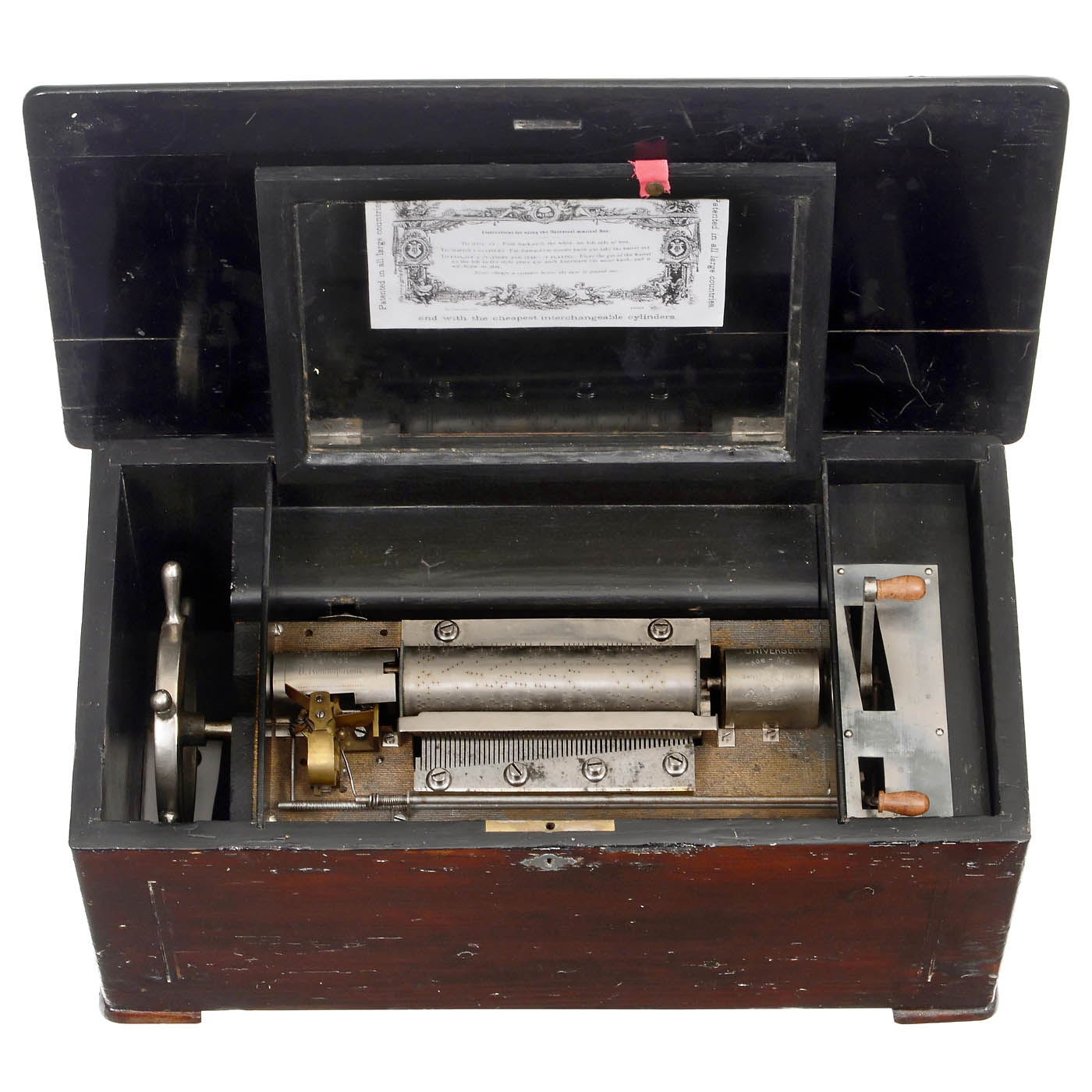 Universelle Interchangeable Musical Box by Cuendet-Develay Fils et Cie, c. 1895 - Bild 2 aus 3