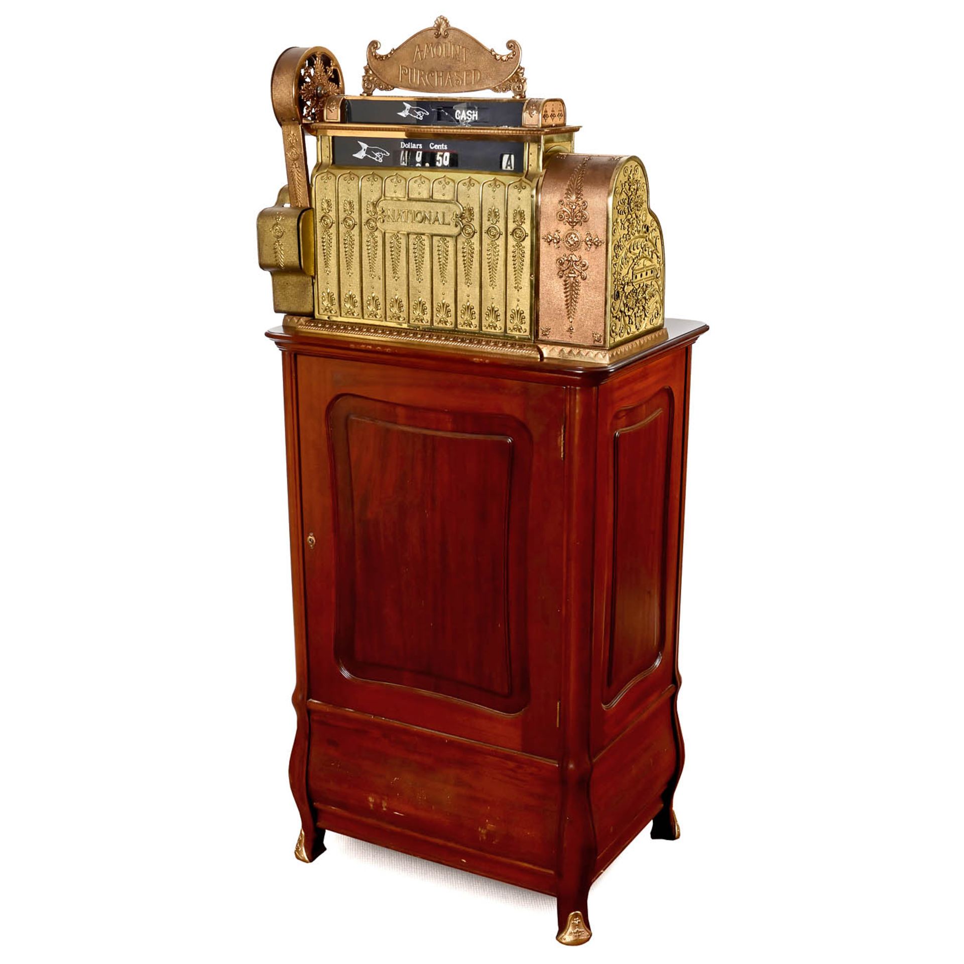 Model 562-3F National Cash Register, c. 1910 - Image 2 of 3