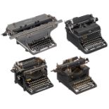 4 American Typewriters