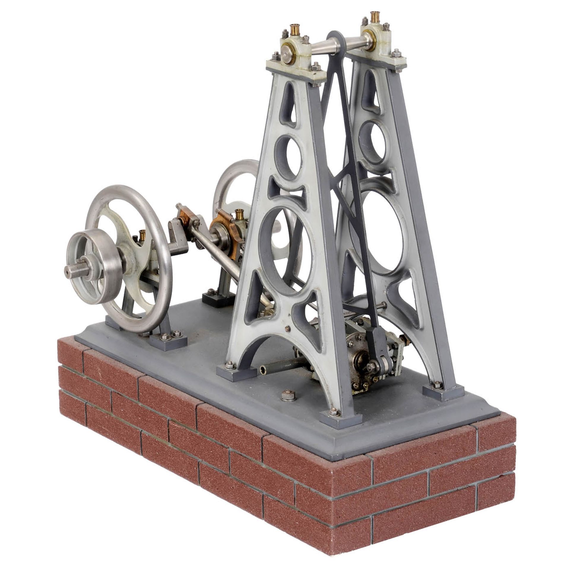 A. de Polignac's Curved-Cylinder Model Steam Engine - Bild 2 aus 2