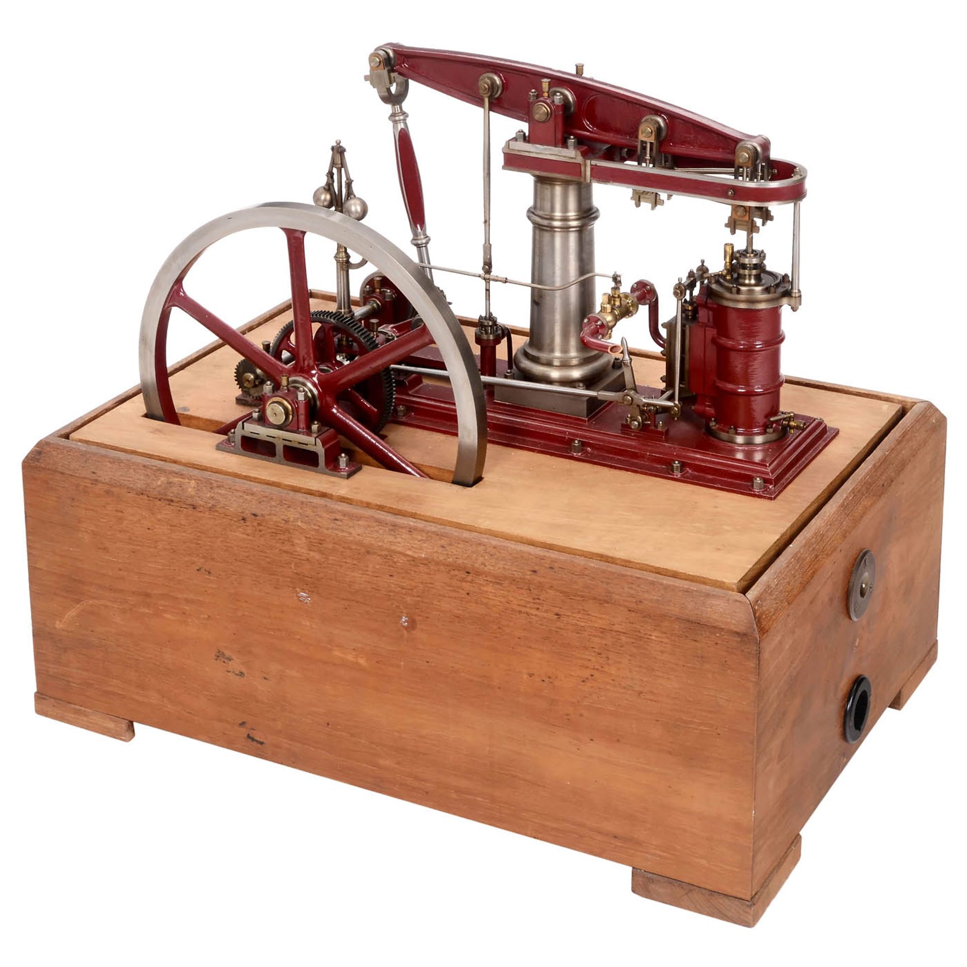 Electric Model of a Walking Beam Steam Engine, c. 1970 - Image 2 of 3