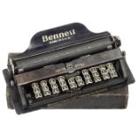 American Typewheel Typewriter "Bennett", c. 1912