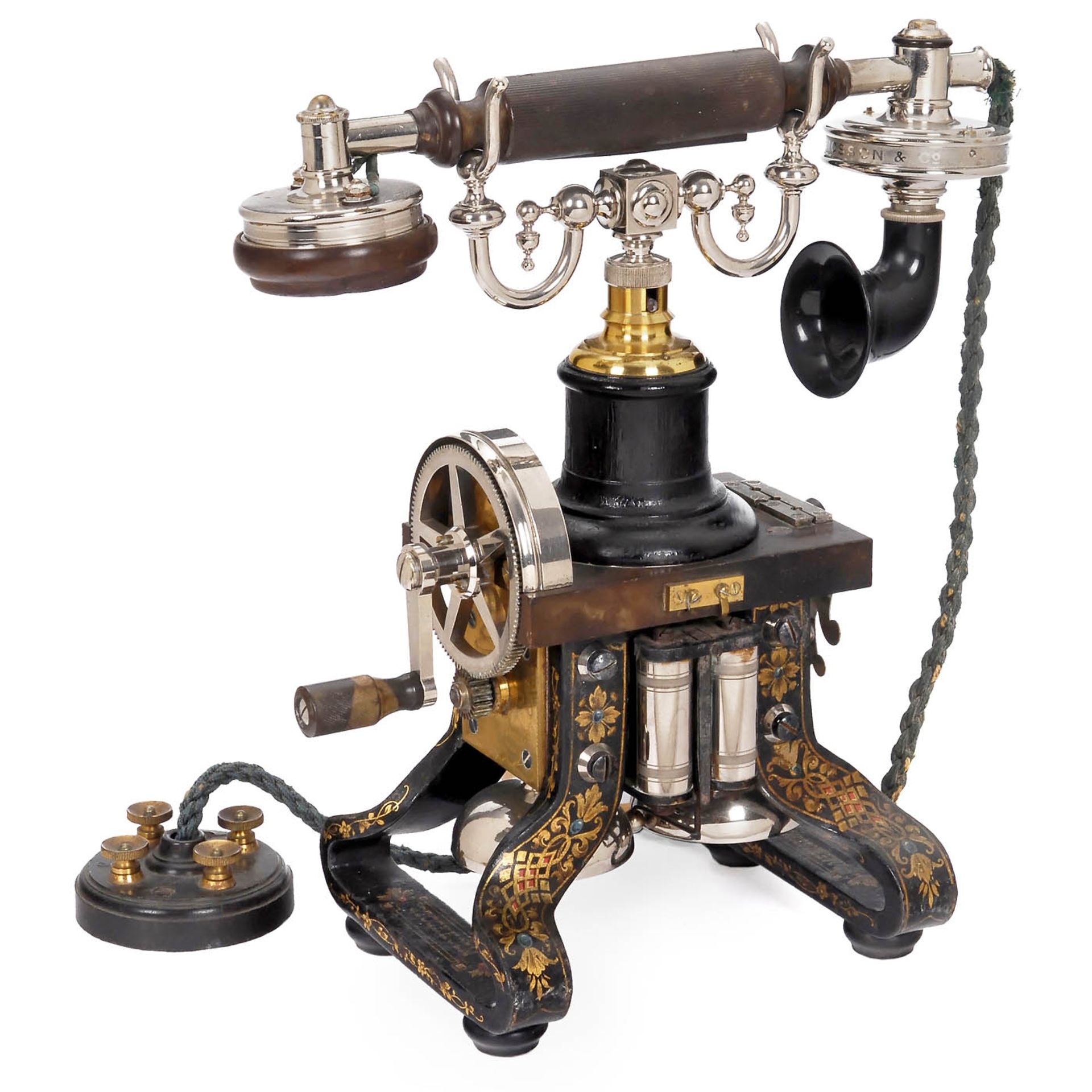 Skeleton Telephone by L.M. Ericsson, 1892 onwards