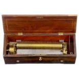 Key-Wind Musical Box, c. 1850