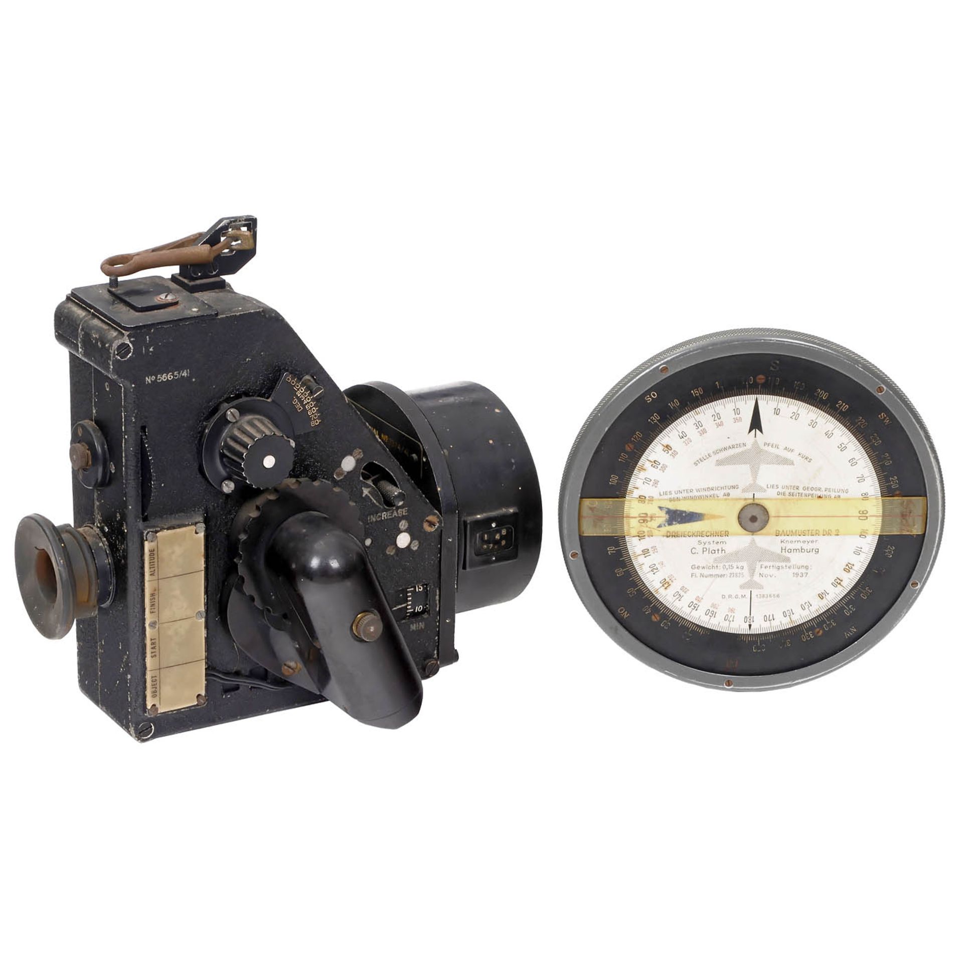2 World War II Aircraft Navigation Instruments