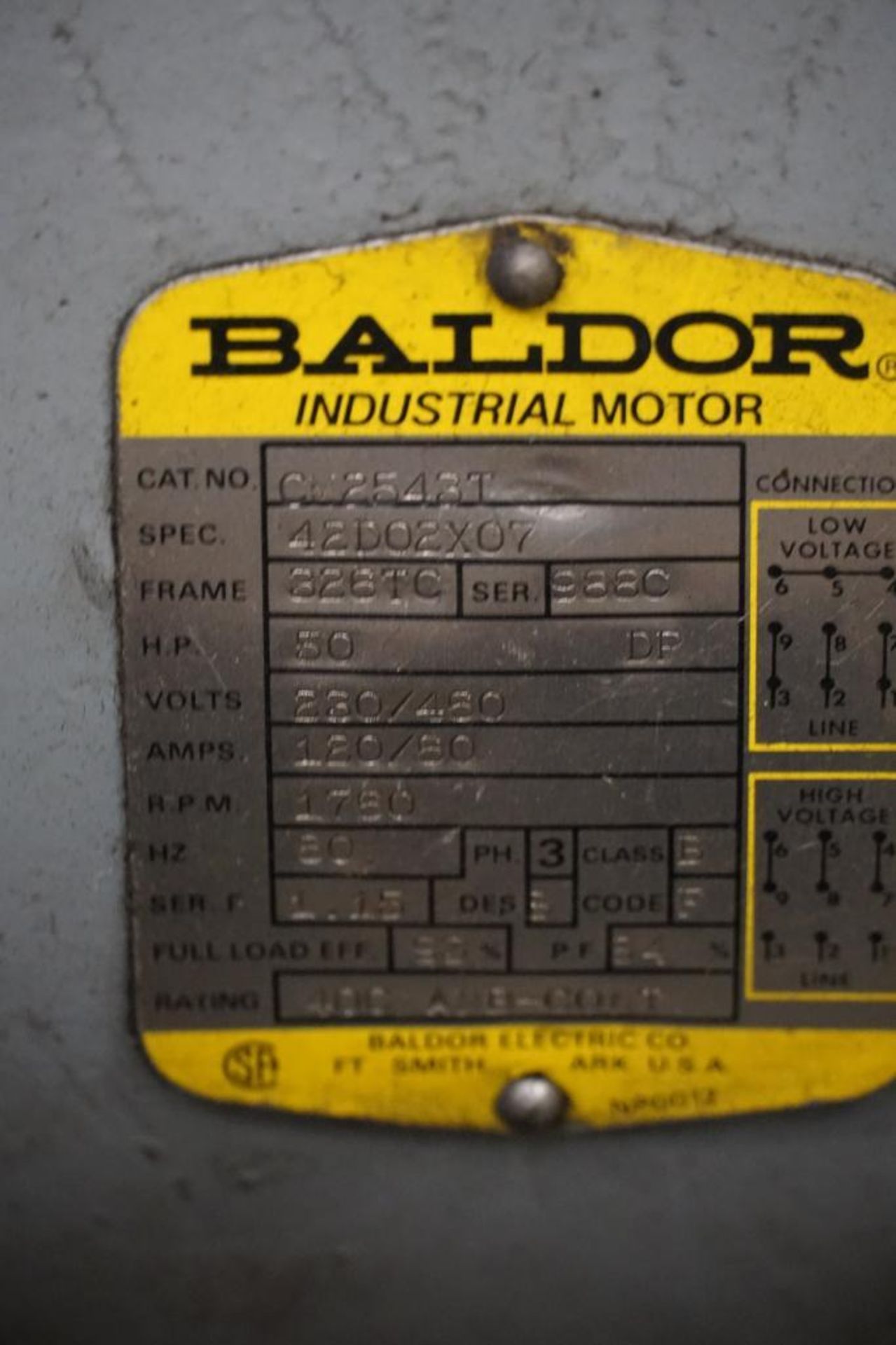 Baldor Electric Motor - Image 3 of 3