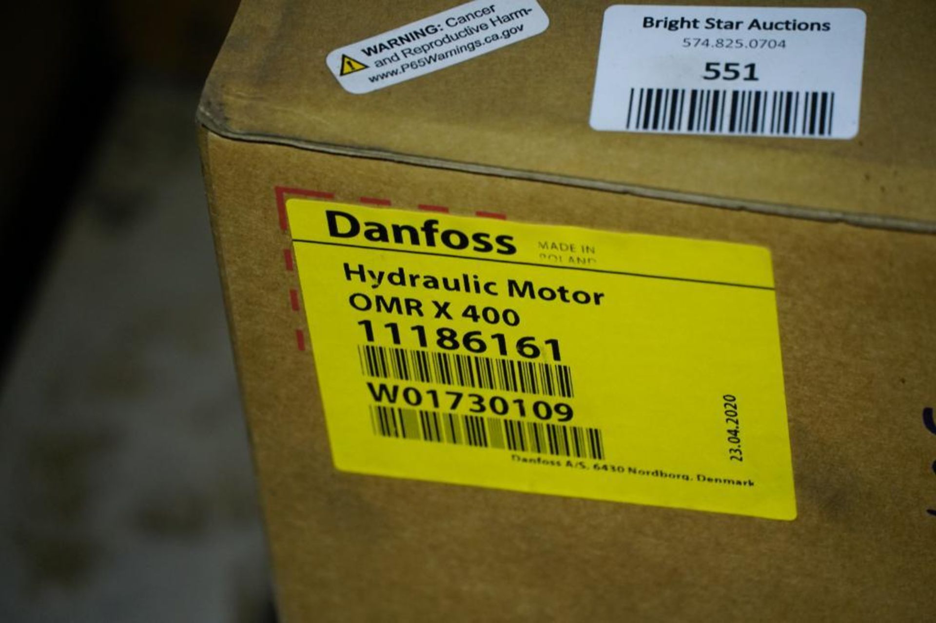 NEW Danfoss Hydraulic Motor - Image 2 of 3