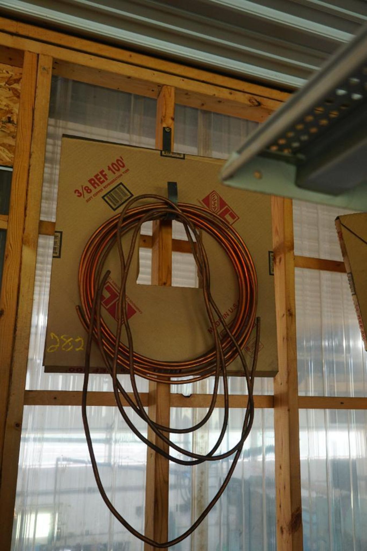 Copper Tubing and V Belts on Wall - Image 4 of 11