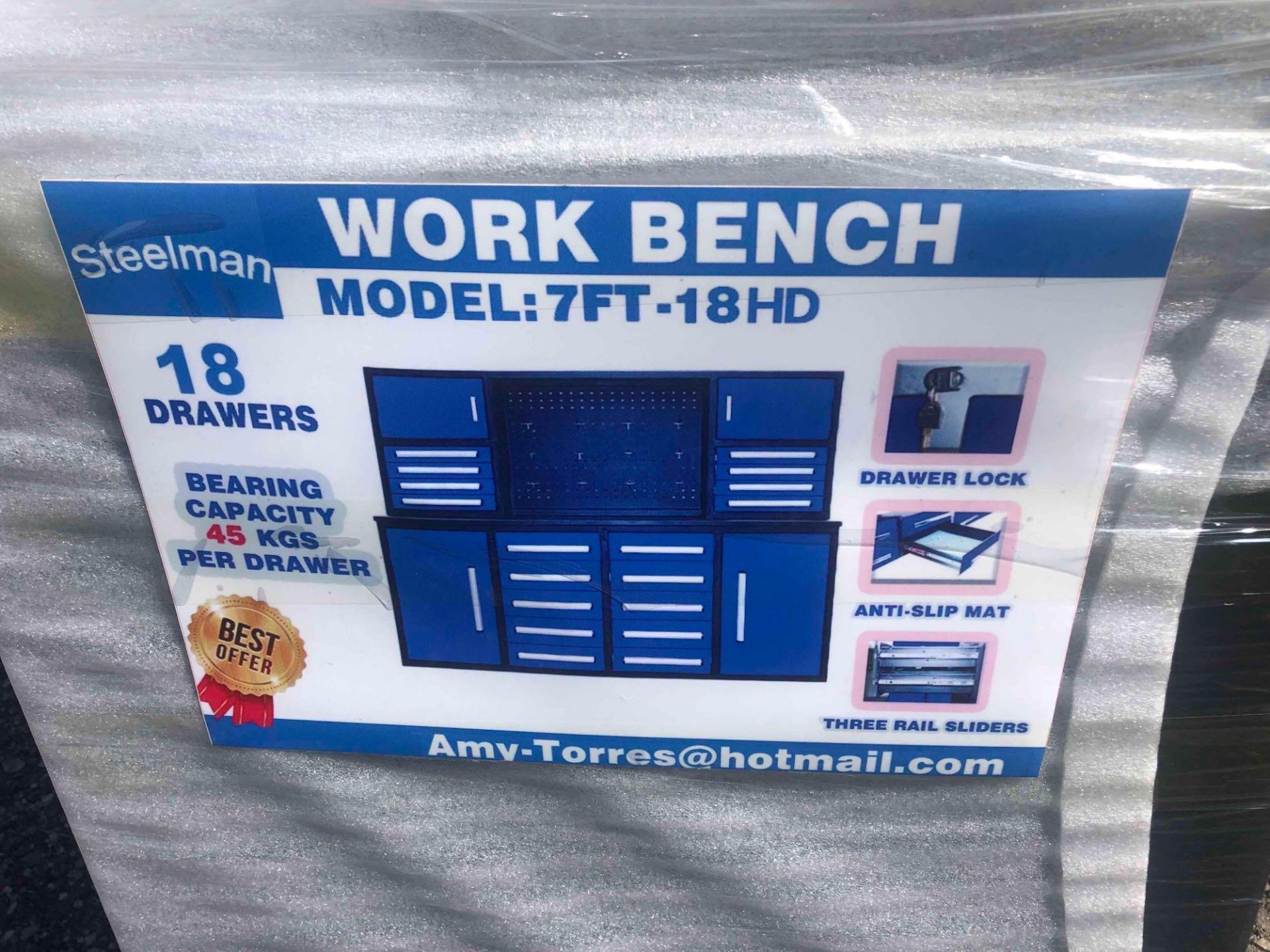 New Steelman Work Bench Toolbox