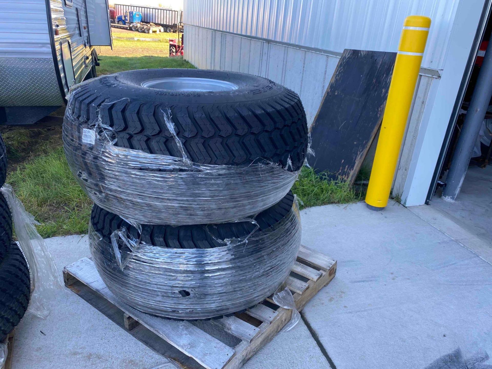 New Wheels and Turf Tires for Tractor