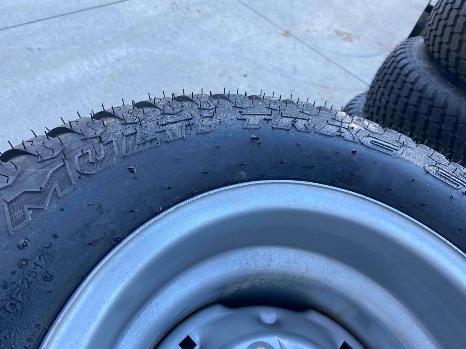 New Wheels and Turf Tires for Tractor - Image 4 of 7