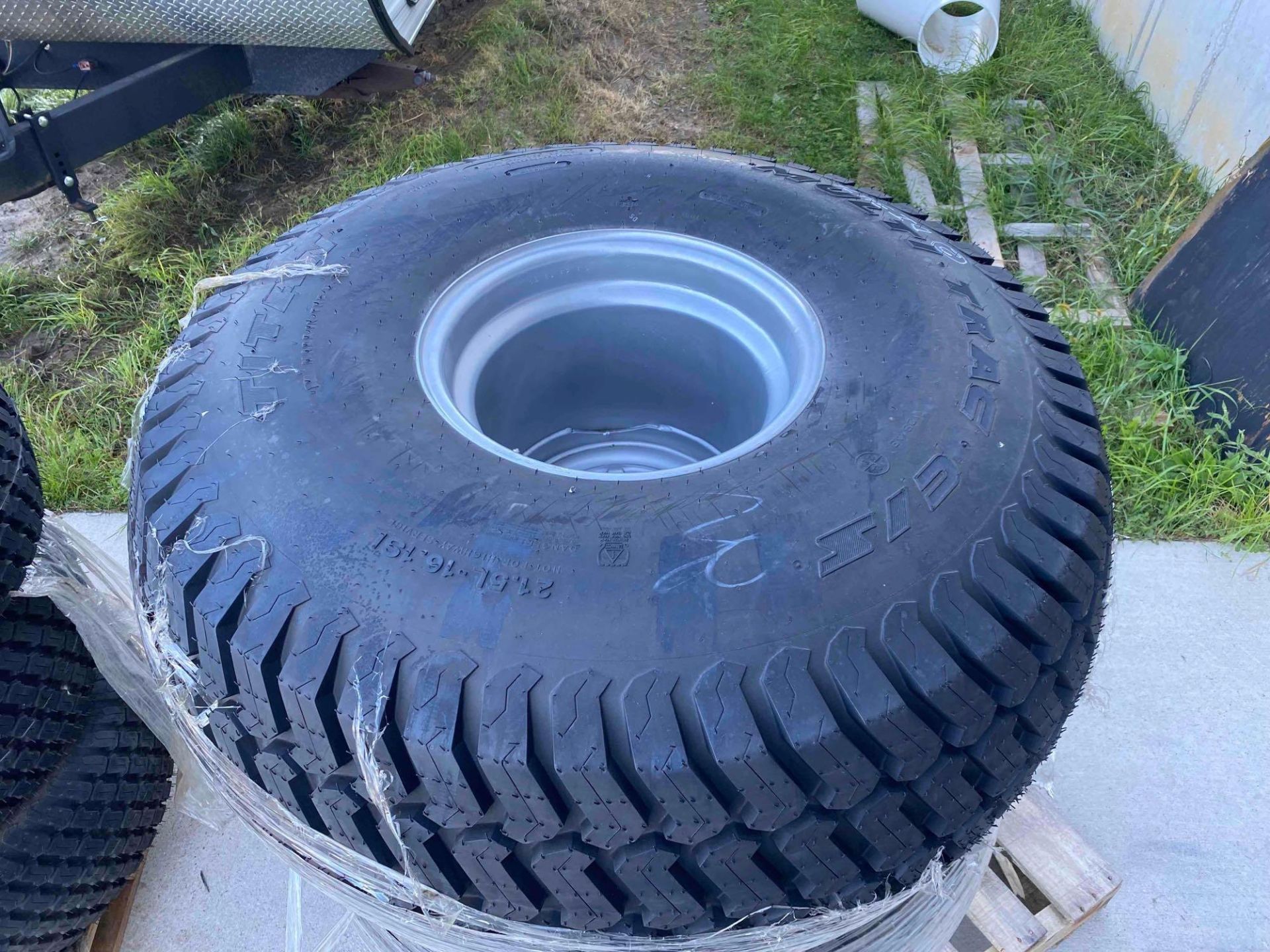 New Wheels and Turf Tires for Tractor - Image 3 of 7