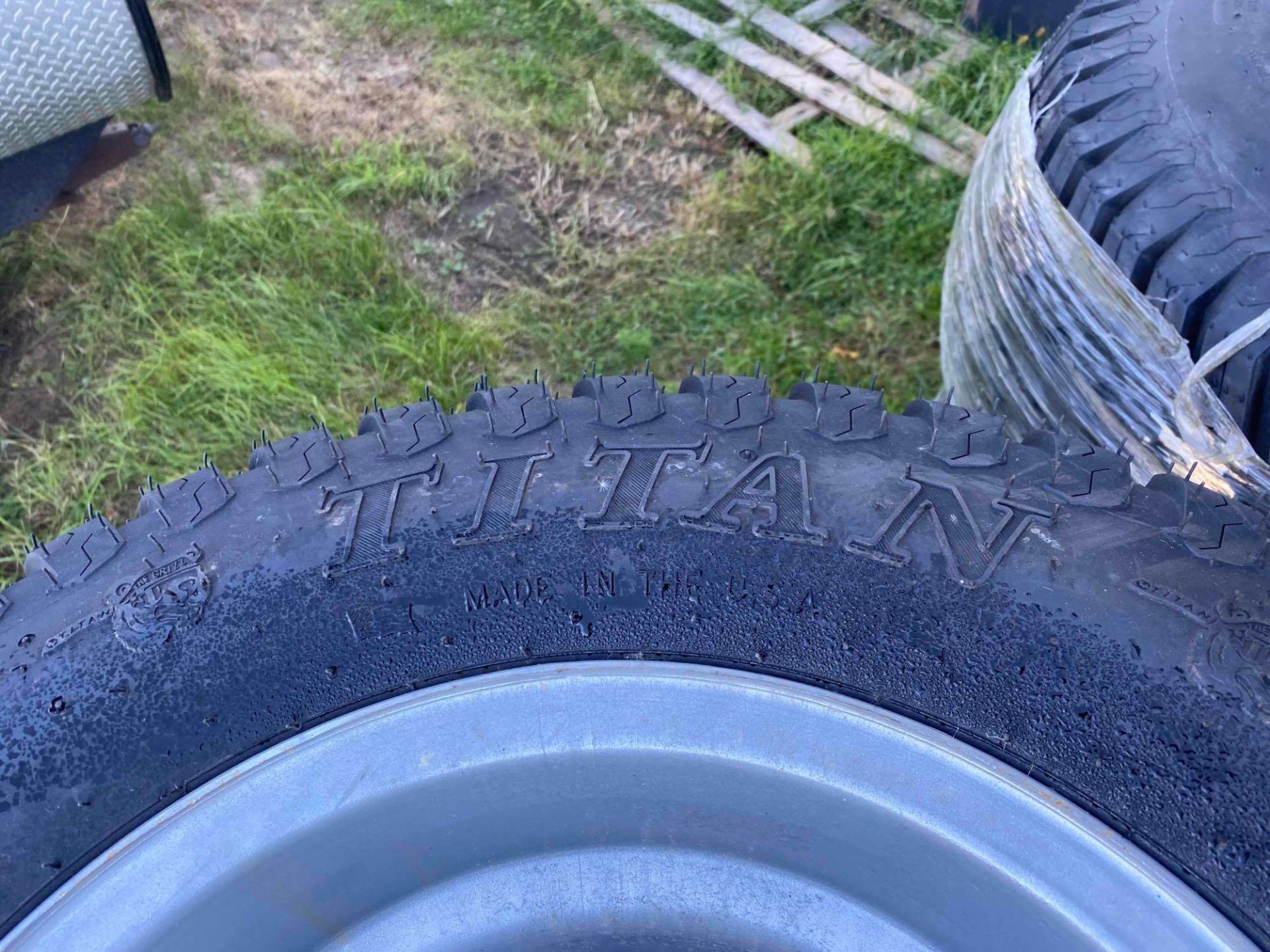 New Wheels and Turf Tires for Tractor - Image 3 of 7