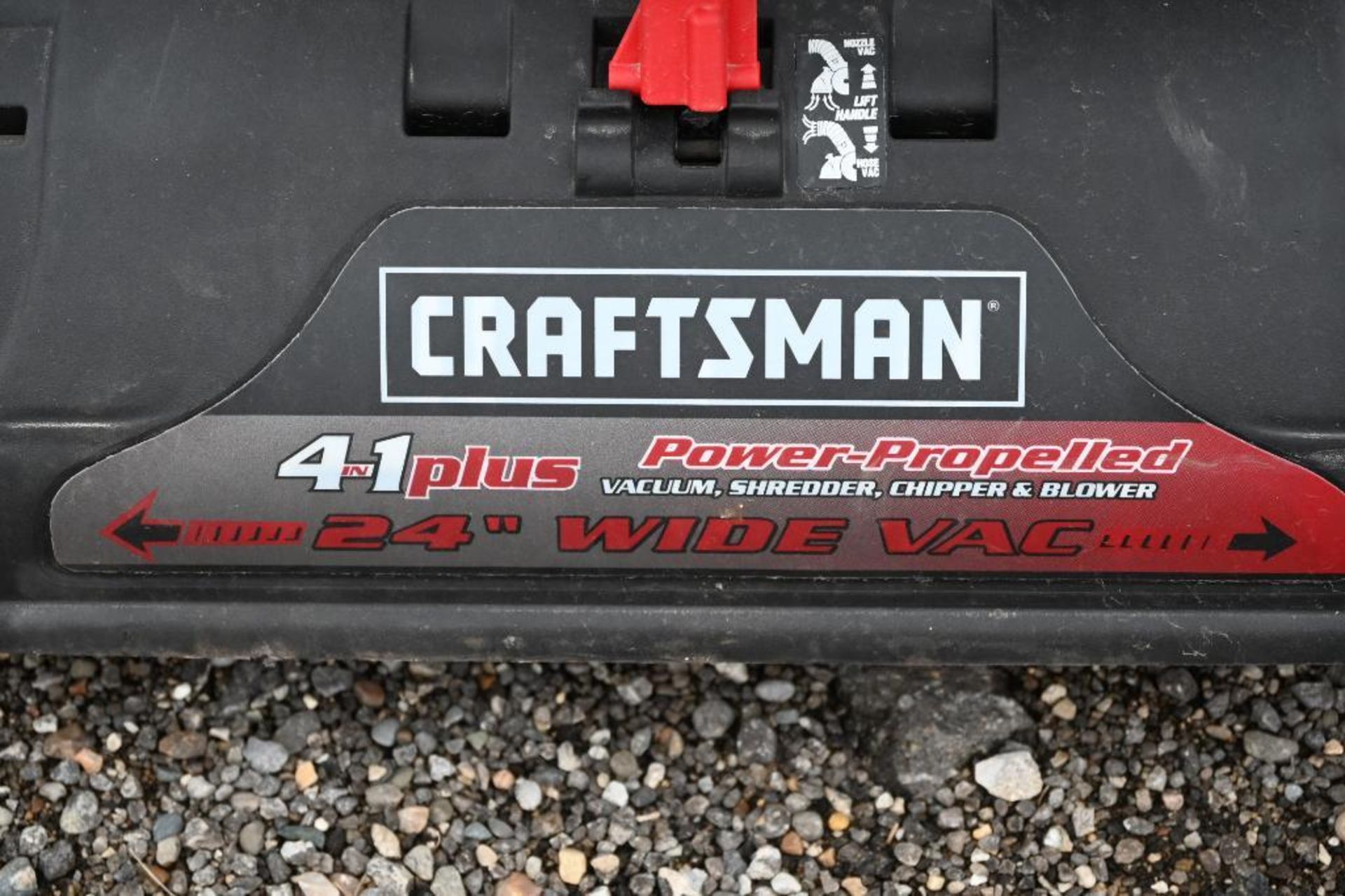 Craftsman 4-in-1 Vacuum, Shredder, Chipper, and Blower - Image 3 of 9