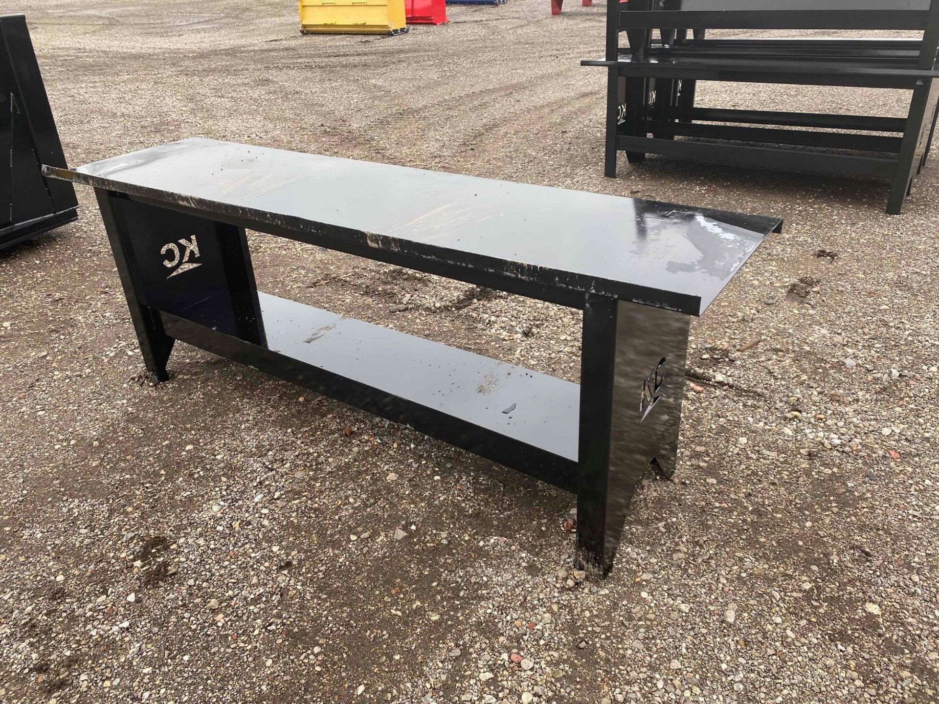 New 28'' x 90'' KC Steel Work Bench* - Image 5 of 7