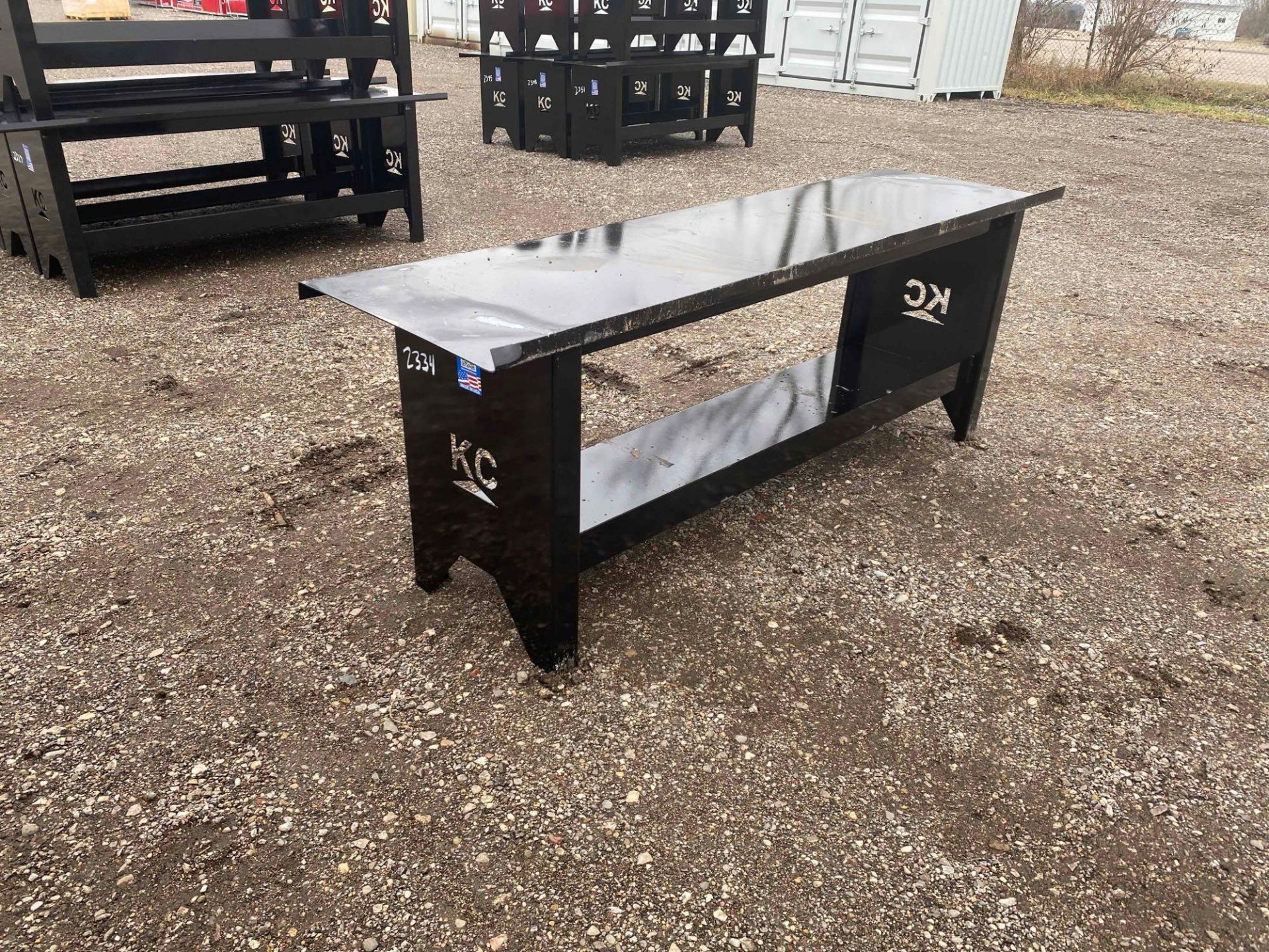 New 28'' x 90'' KC Steel Work Bench* - Image 7 of 7