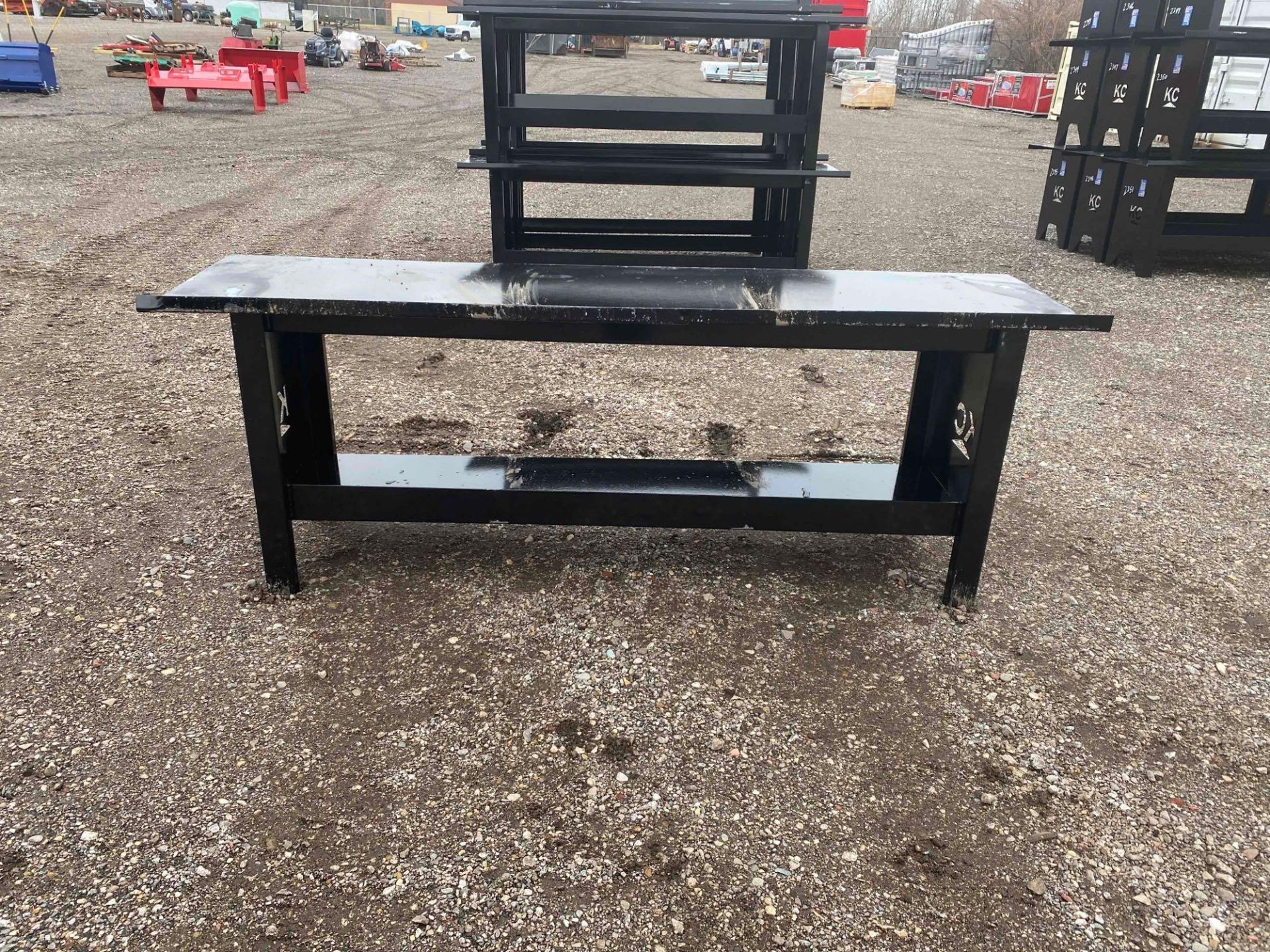 New 28'' x 90'' KC Steel Work Bench* - Image 6 of 7