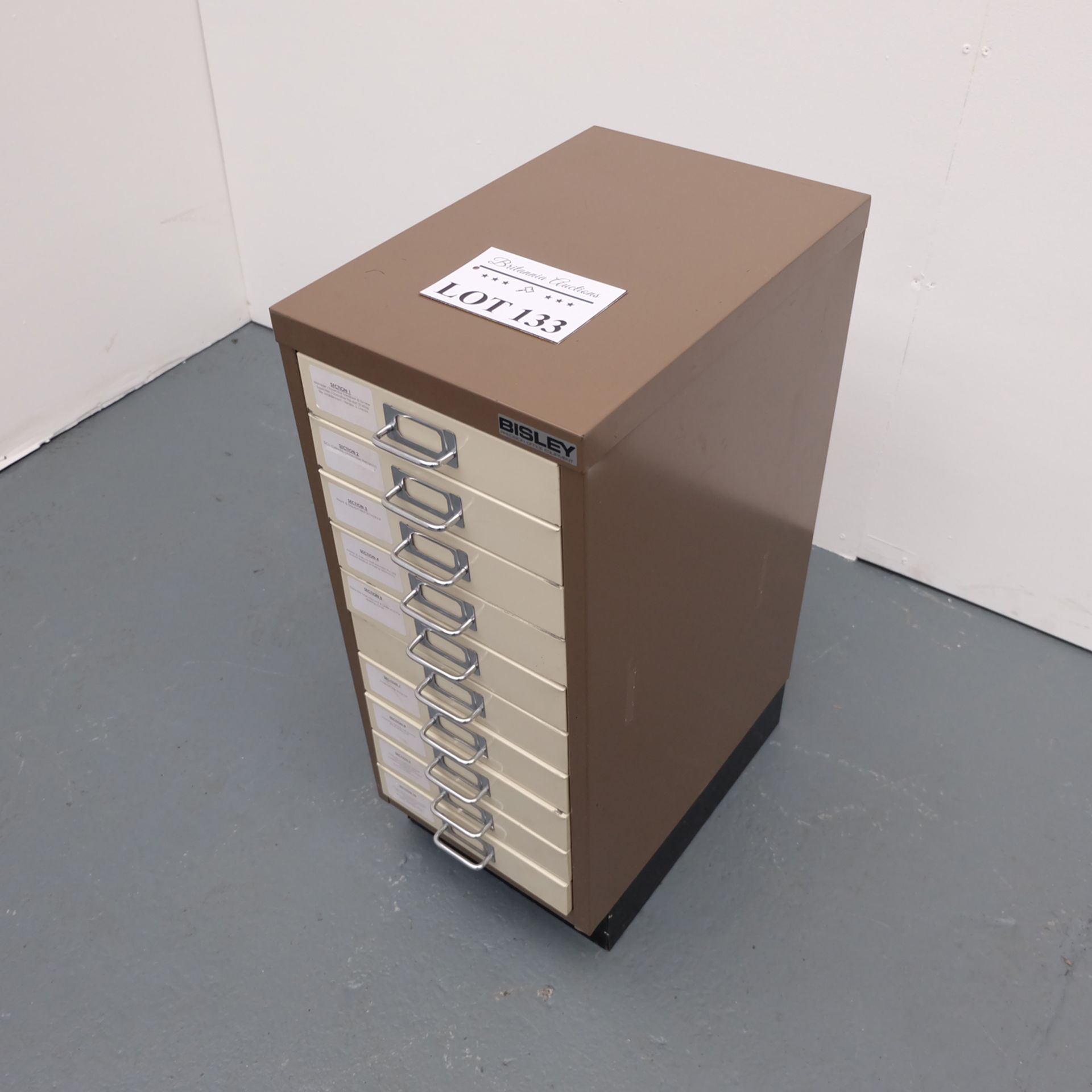 BISLEY Set of Drawers. 280mm x 410mm x 675mm High Approx. - Image 3 of 6