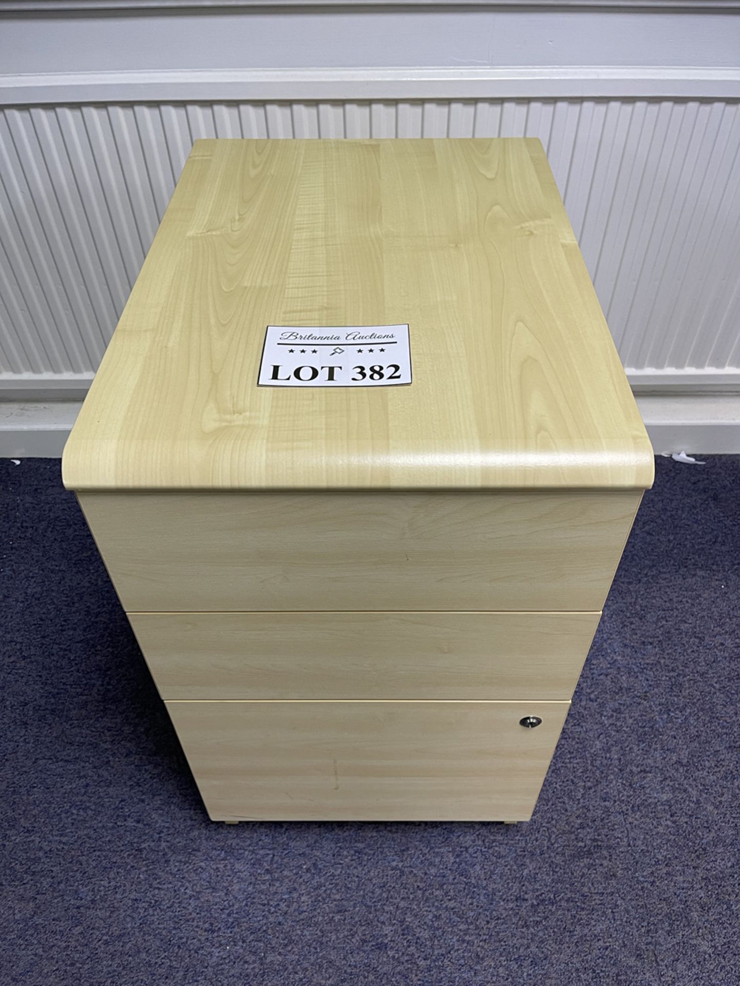 Set of Office Drawers. Dimensions 430mm x 600mm x 730mm High Approx.