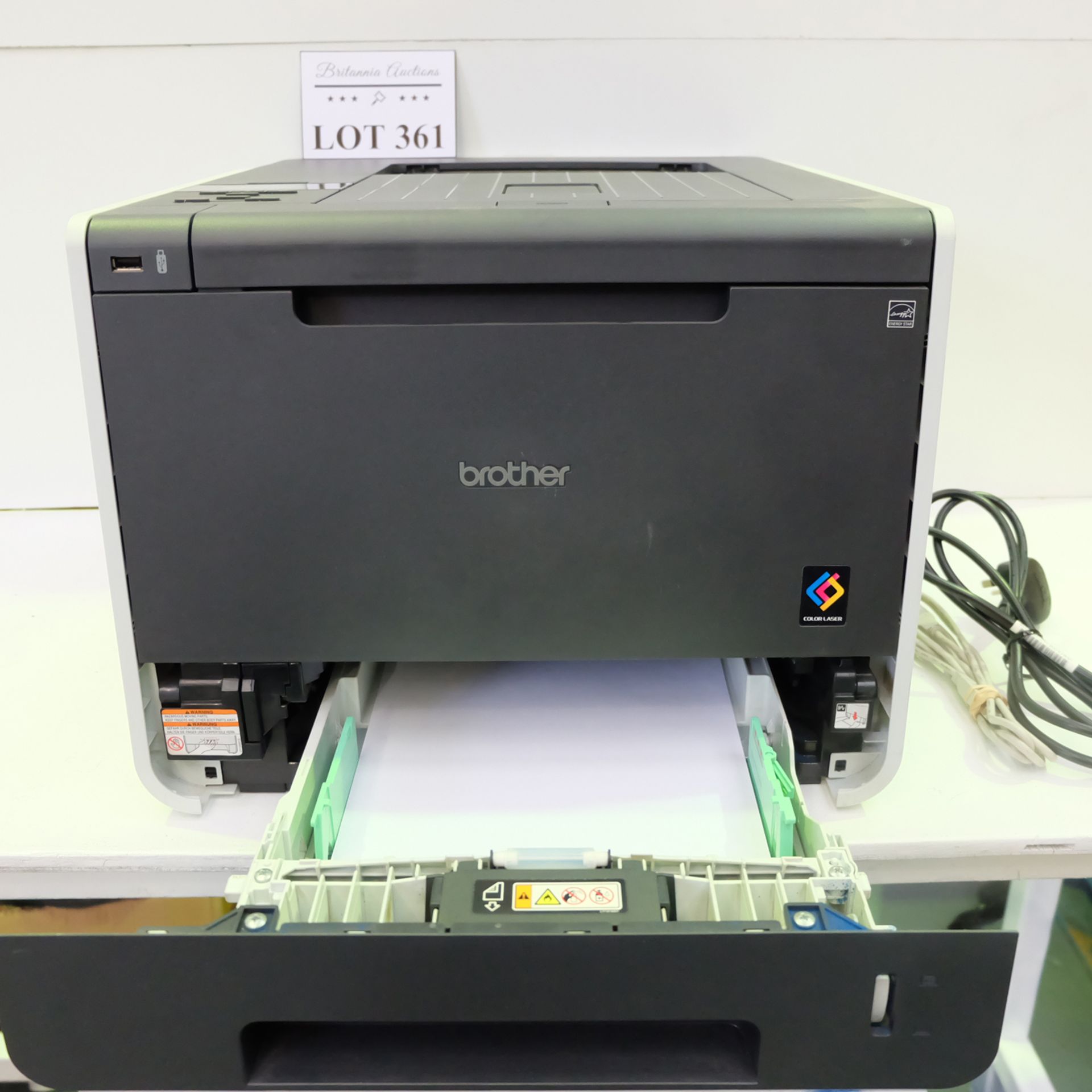 Brother Model HL-4150CDN Colour Laser Printer. - Image 4 of 8