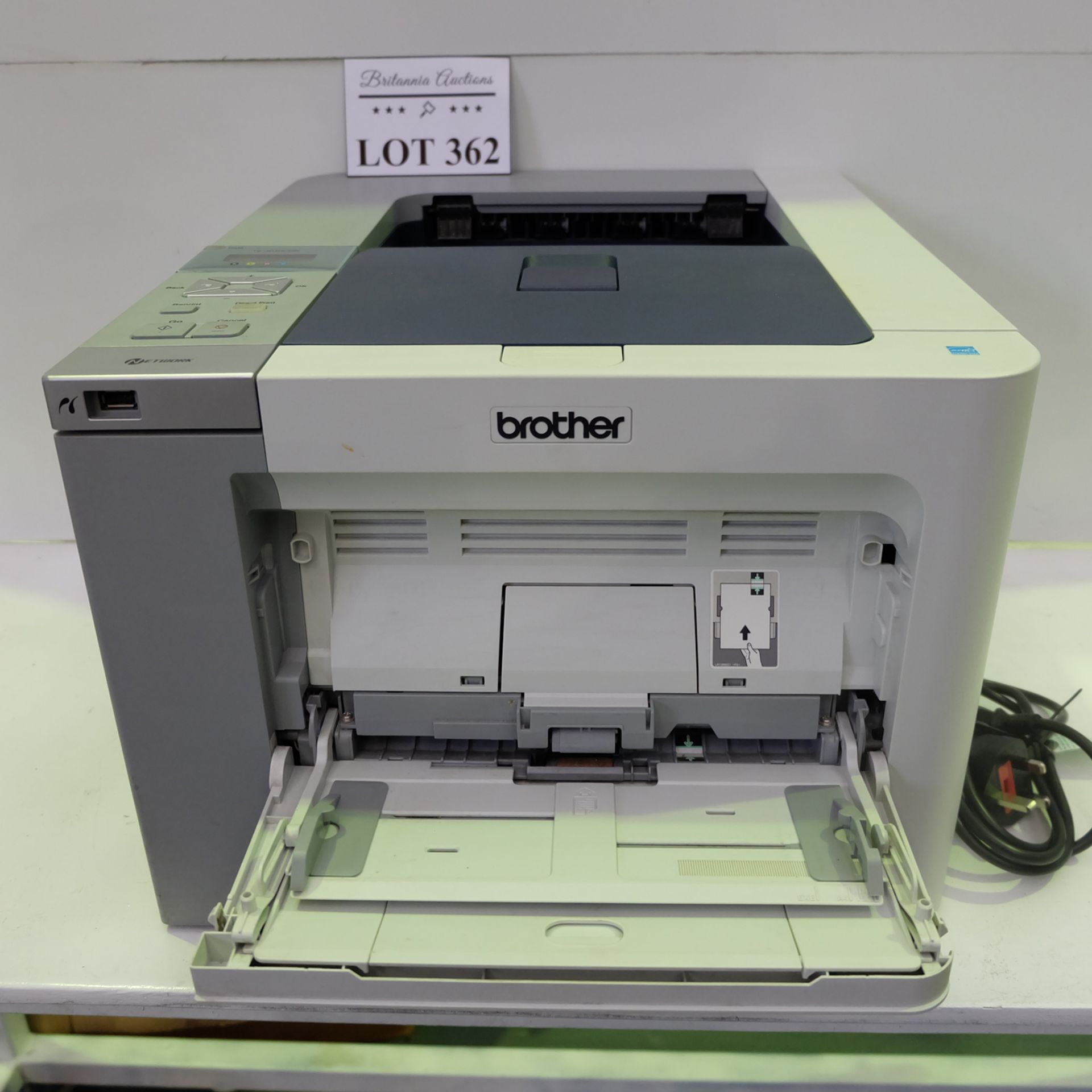 Brother Model HL-4050CDN Colour Laser Printer with 3 x Cartridges. - Image 5 of 7