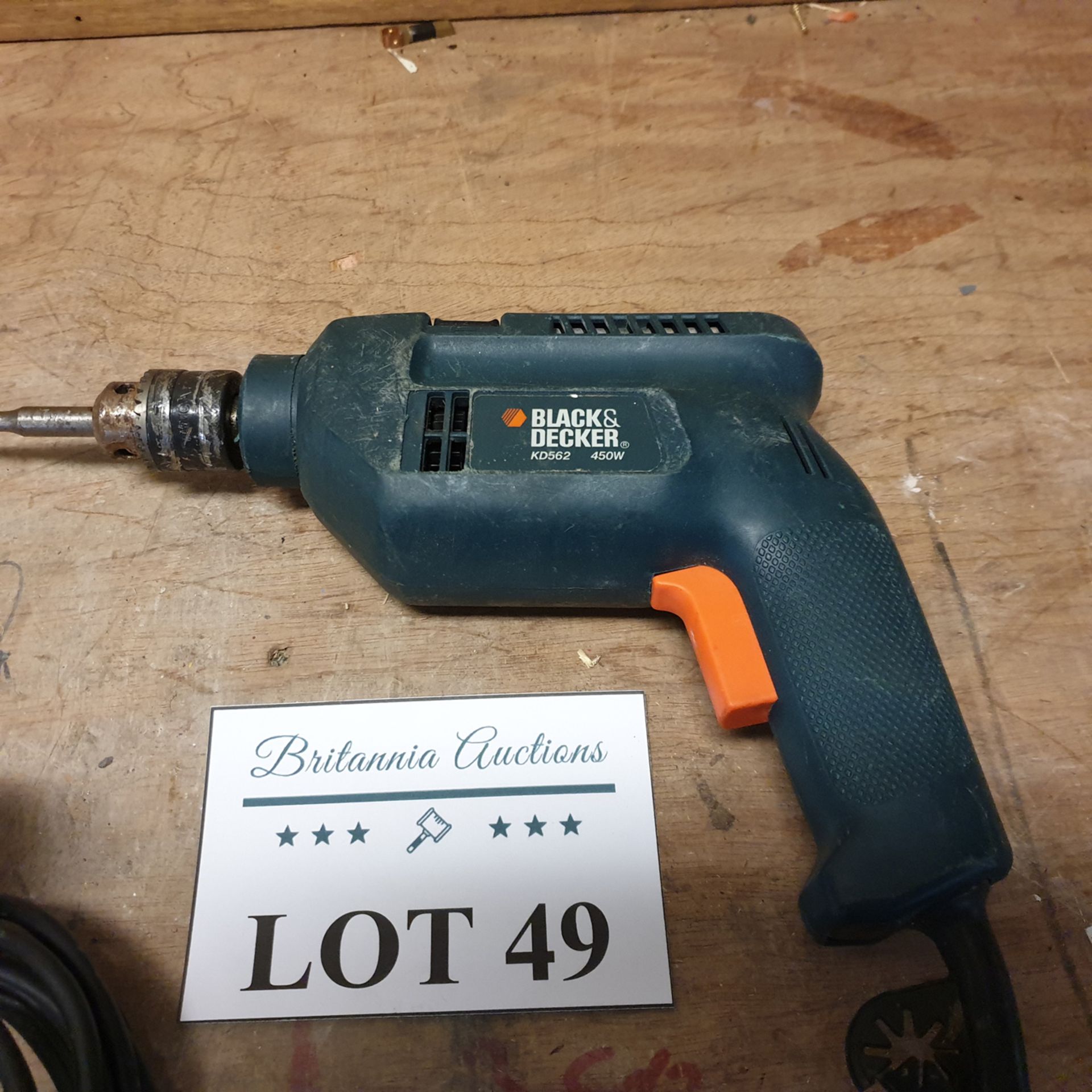 Black & Decker KD562 Hand Drill. Single Phase. - Image 2 of 3