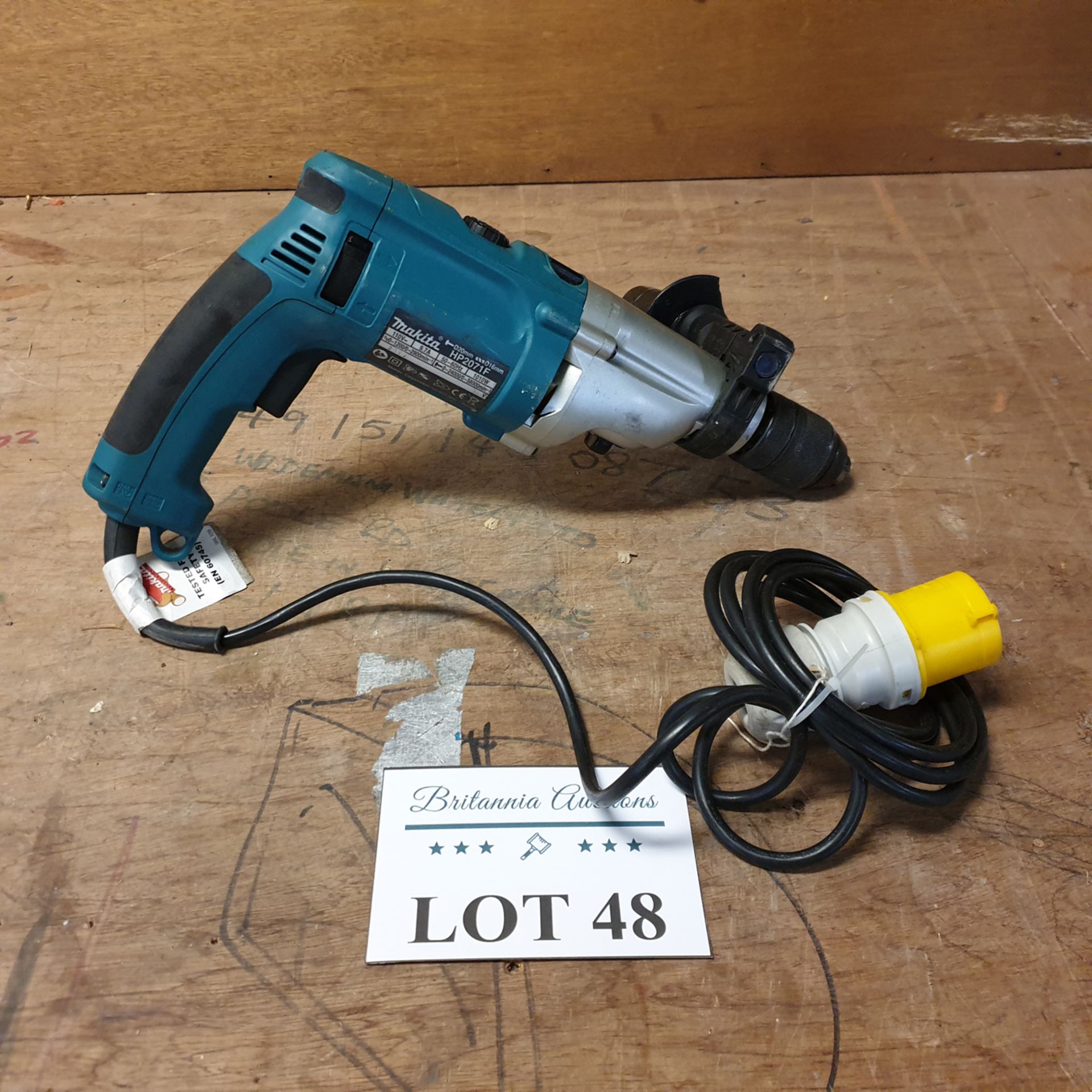 MAKITA Drill Model HP2071F. 110V. - Image 2 of 3