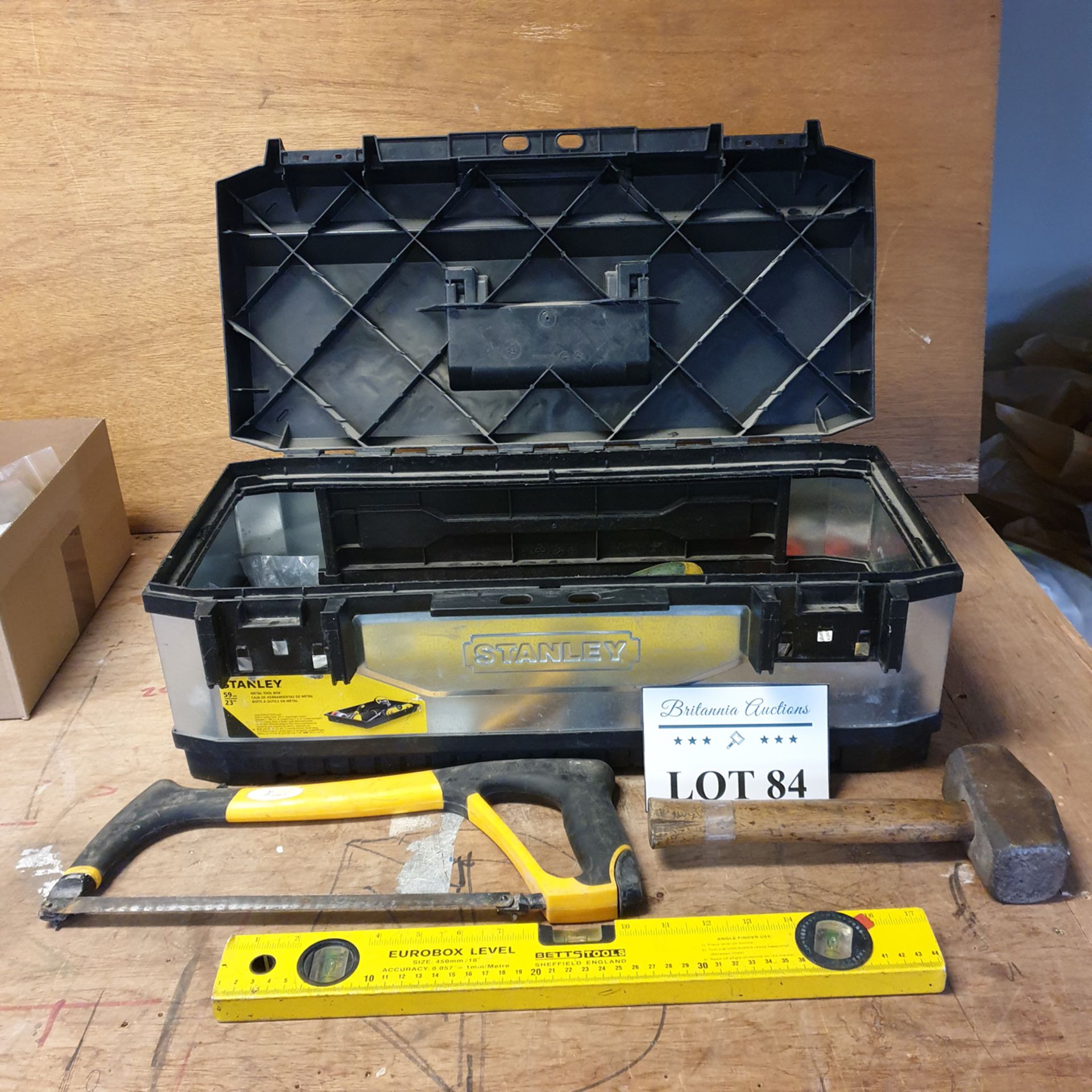 Stanley Tool Box With Contents.