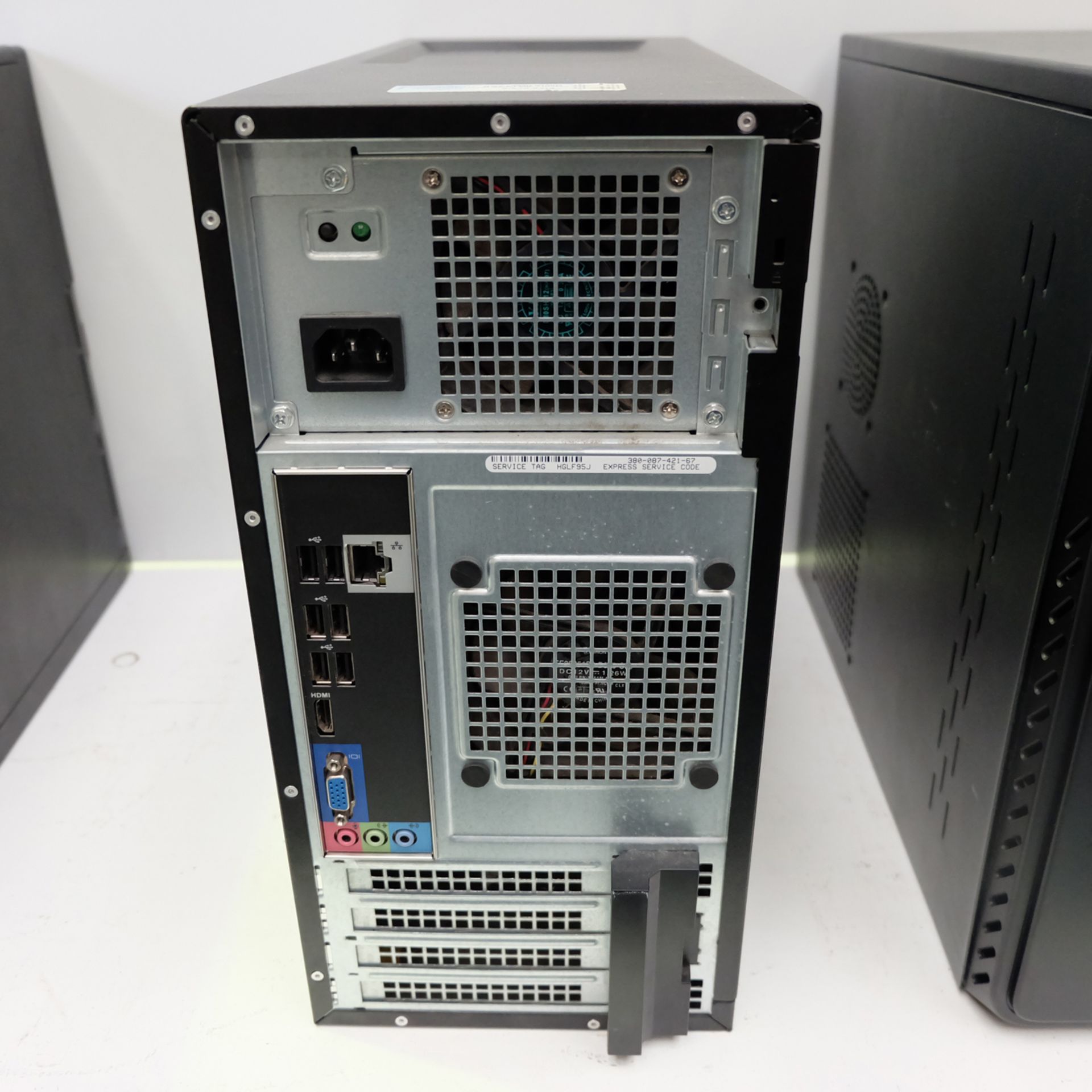 4 x PC Towers. Please Note That the HDDs Have Been Removed. - Image 8 of 9