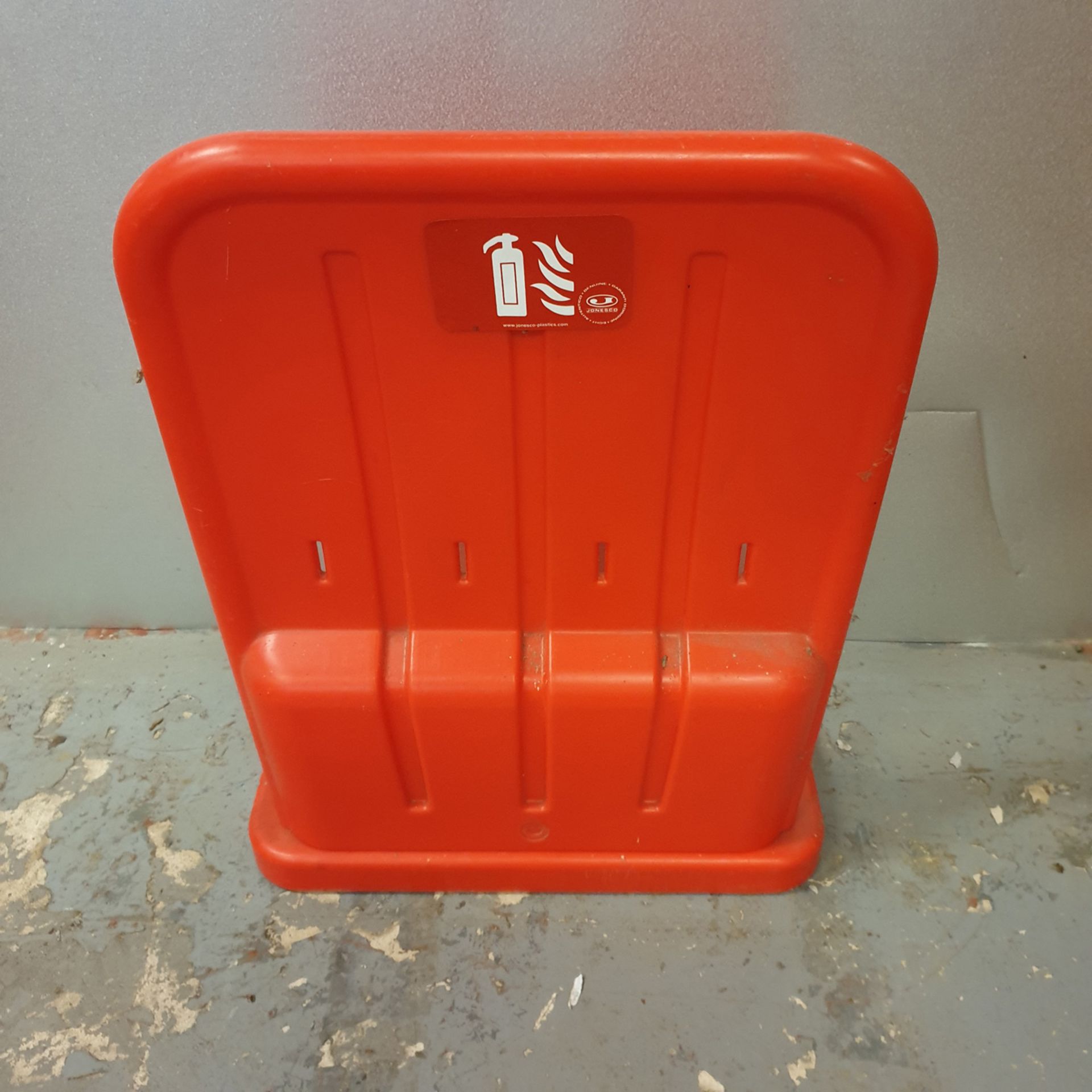 Twin Unit Fire Extinguisher Stand. - Image 2 of 2