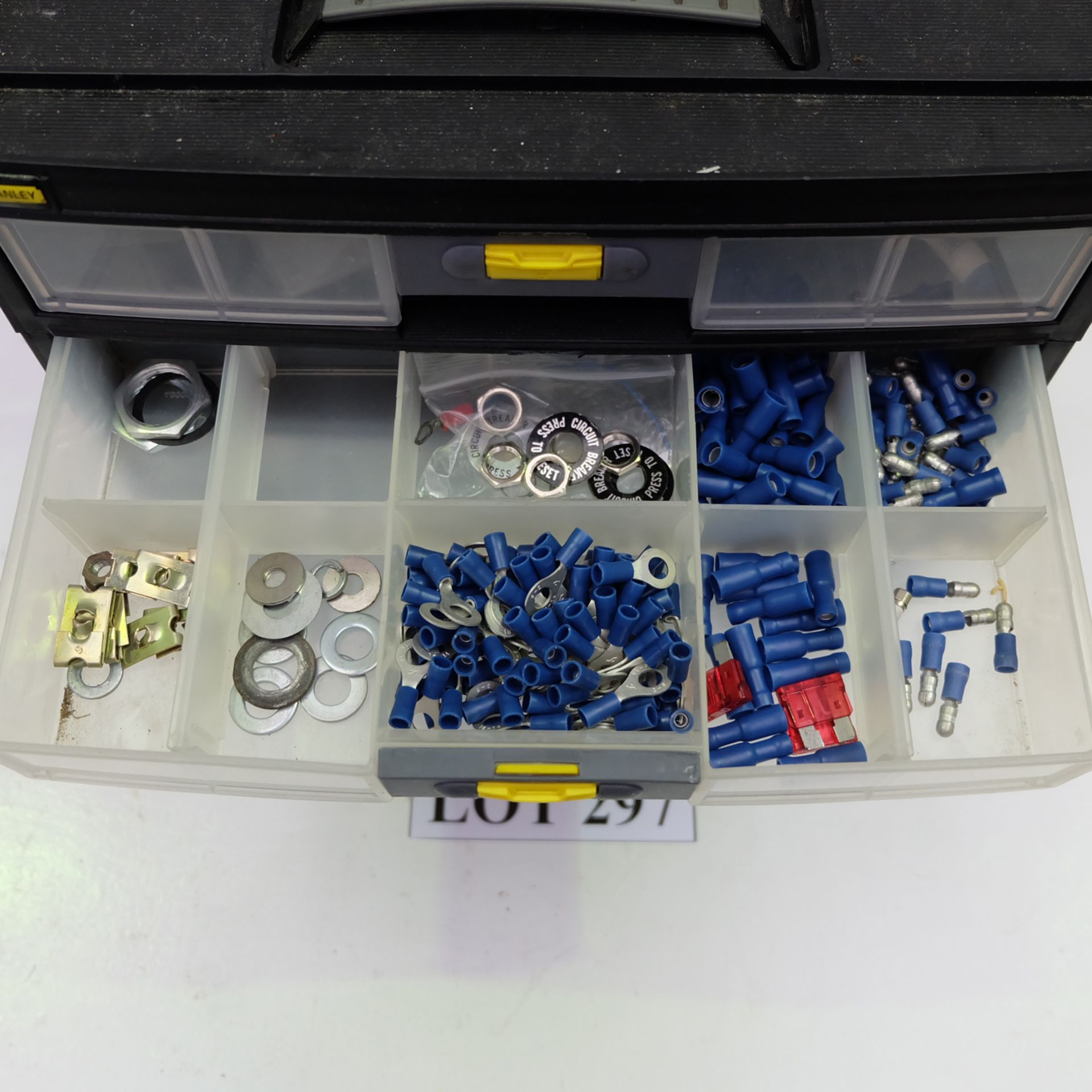 Multi Drawer Storage Box with Contents. - Image 3 of 6