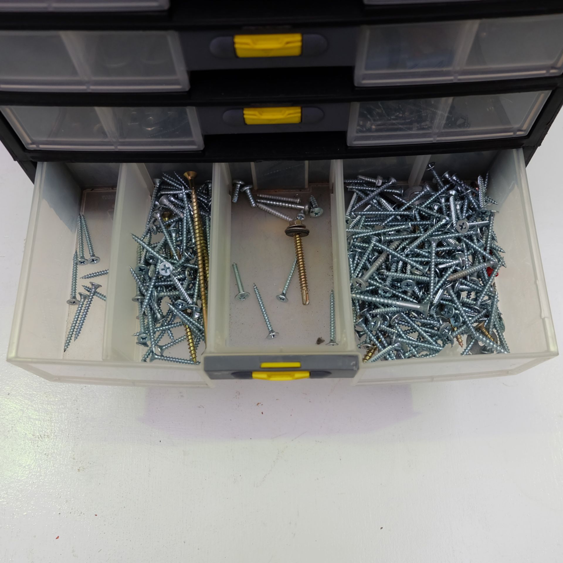 Multi Drawer Storage Box with Contents. - Image 5 of 6