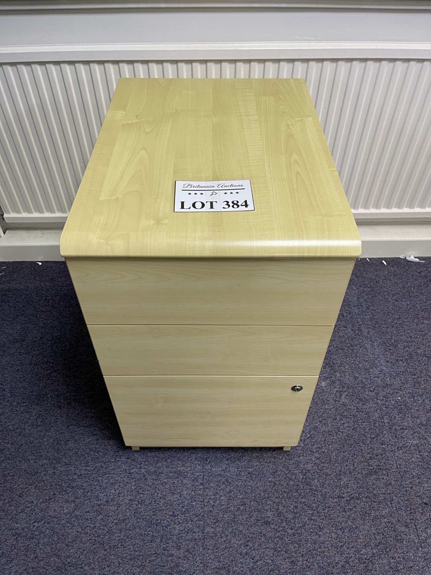 Set of Office Drawers. Dimensions 430mm x 600mm x 730mm High Approx.