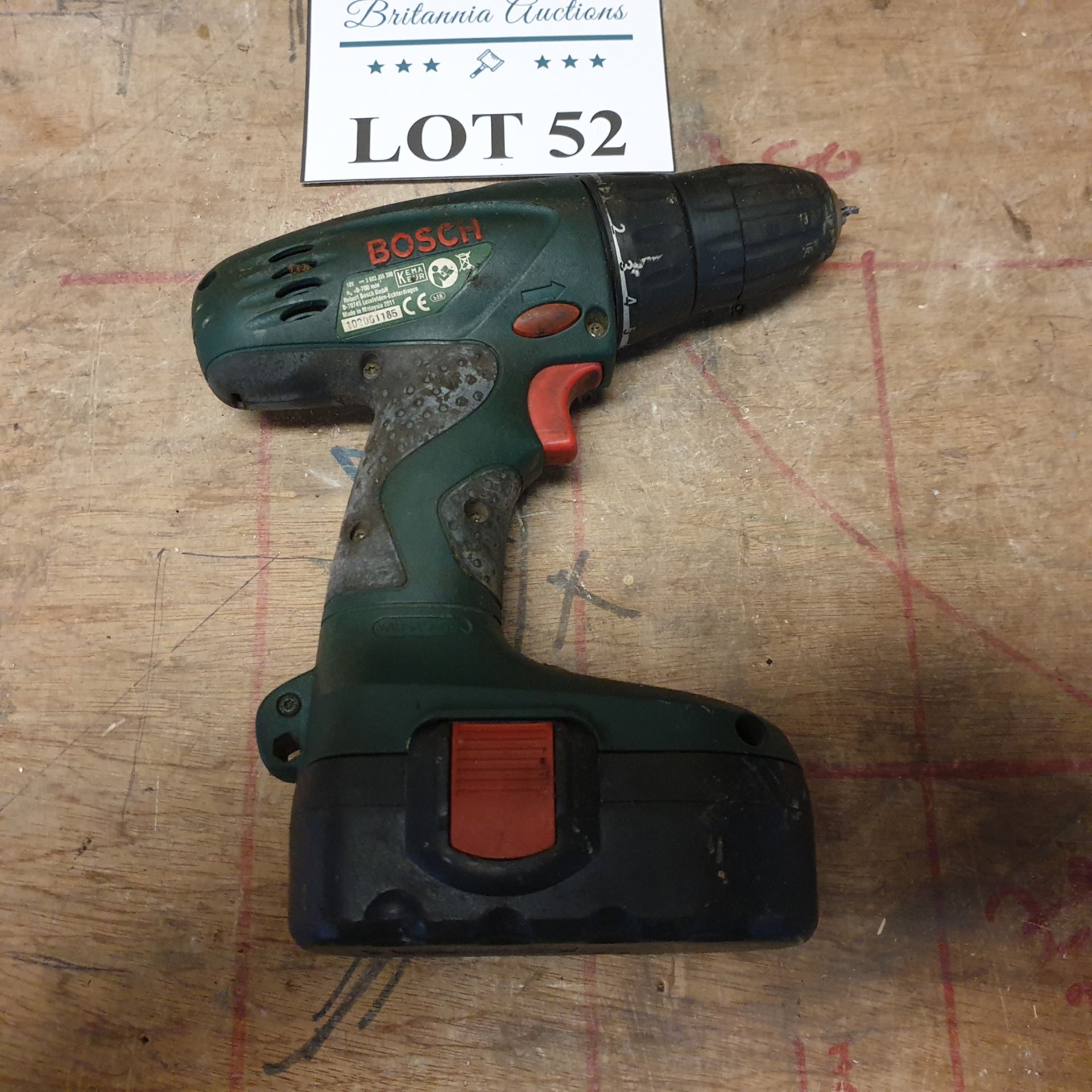 BOSCH Cordless Hand Drill with Spare Battery and Charger. Boxed. - Image 3 of 4