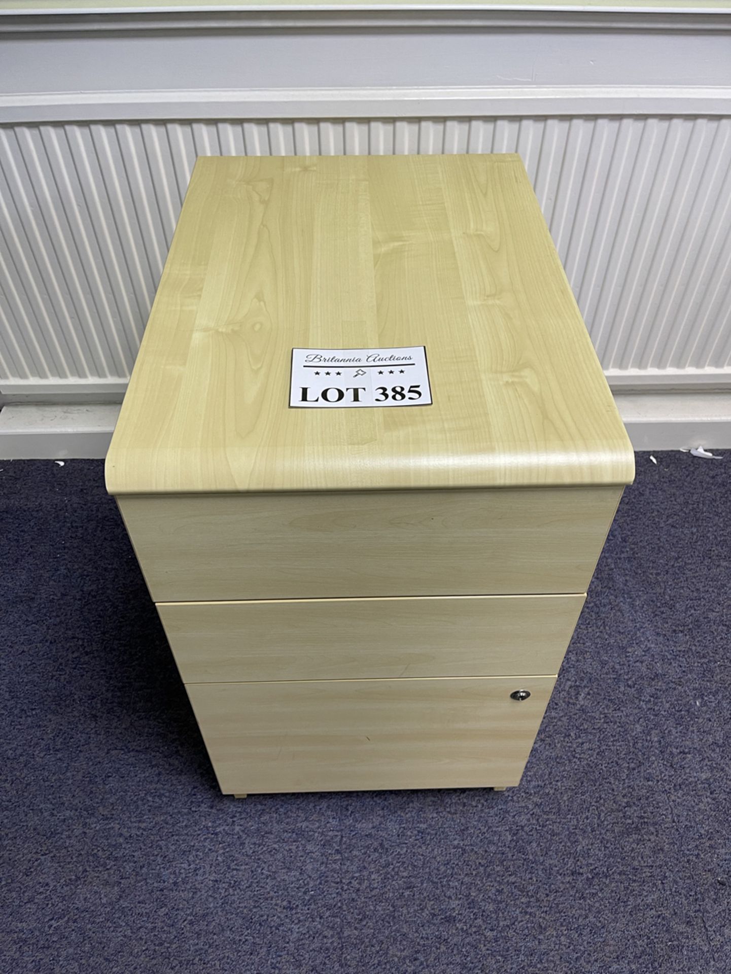 Set of Office Drawers. Dimensions 430mm x 600mm x 730mm High Approx.