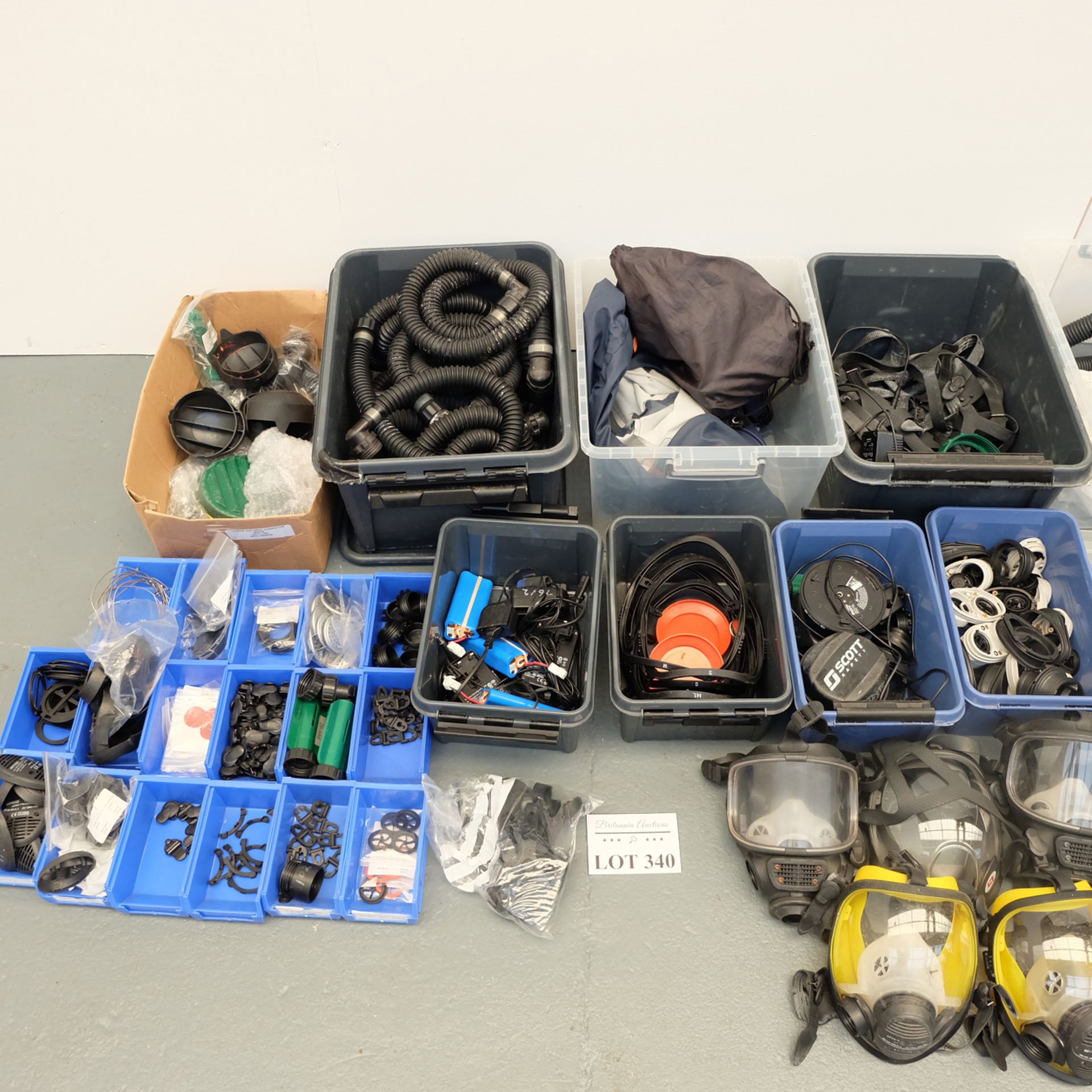 Large Selection of Respirators and Spares as Lotted. - Image 3 of 23