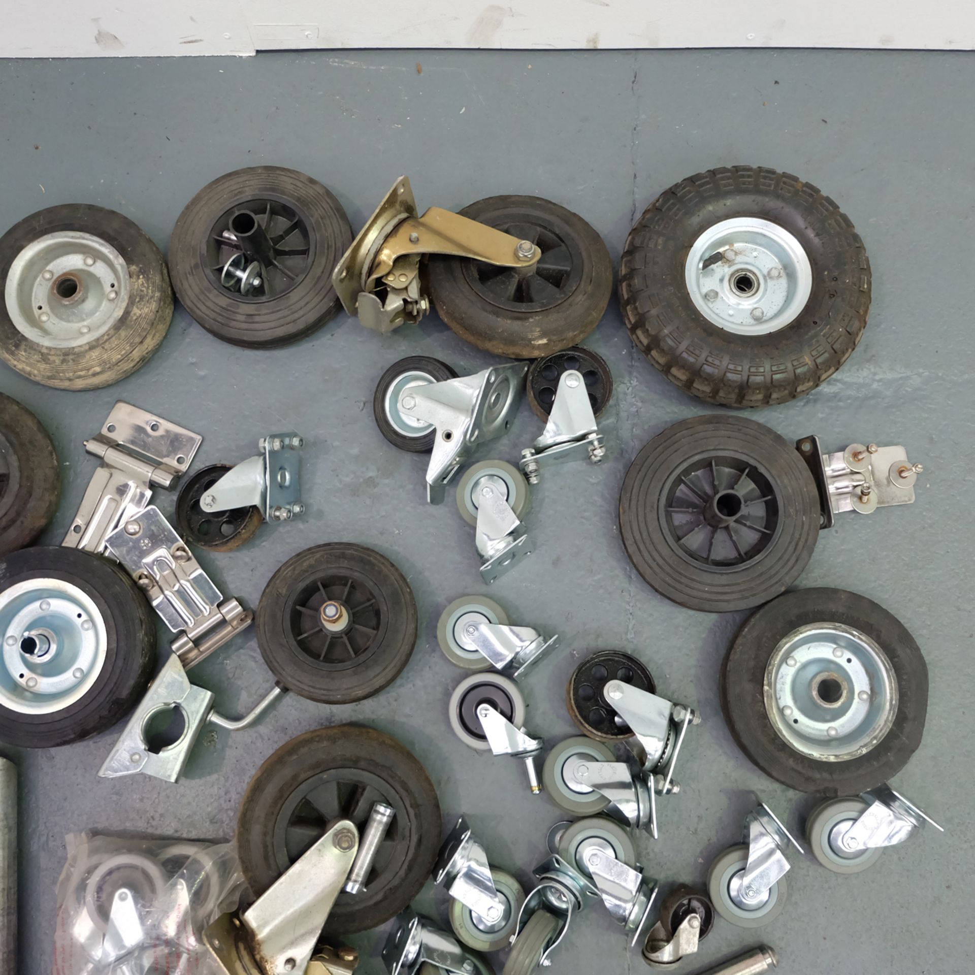 Selection of Castors, Wheels & Trailor Spares as Lotted. - Image 4 of 5