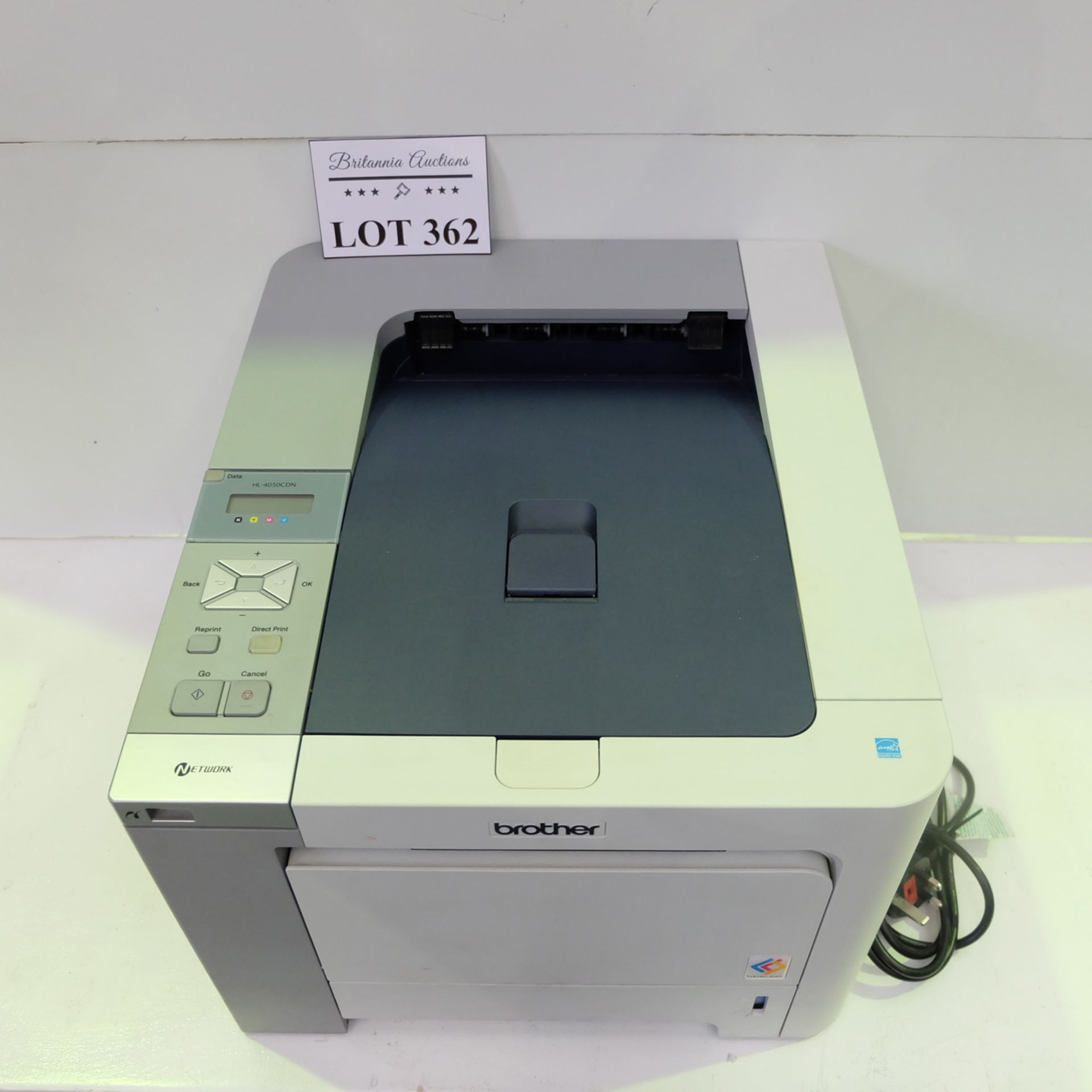 Brother Model HL-4050CDN Colour Laser Printer with 3 x Cartridges. - Image 2 of 7