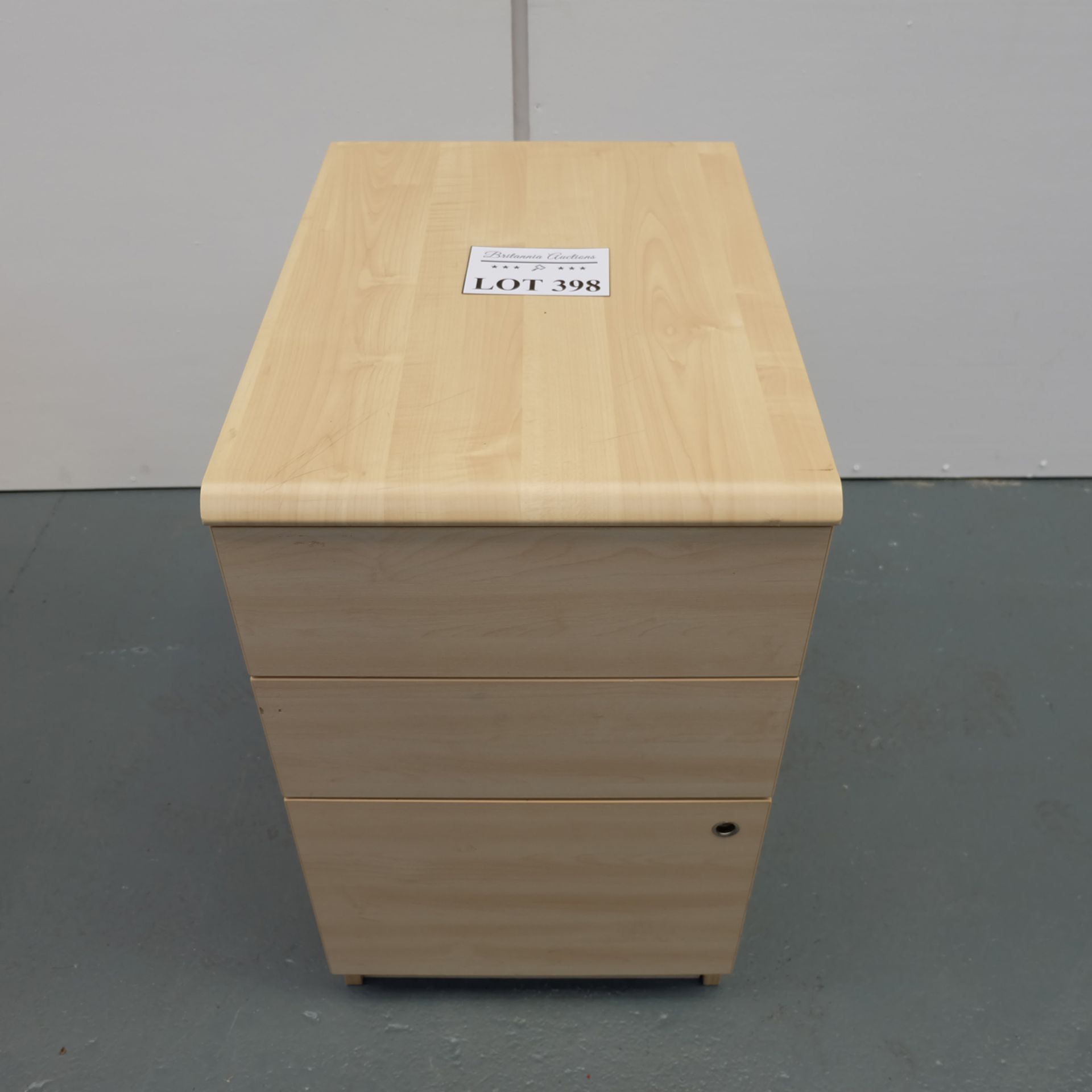 Set of Office Drawers. Dimensions 430mm x 600mm x 730mm High Approx.