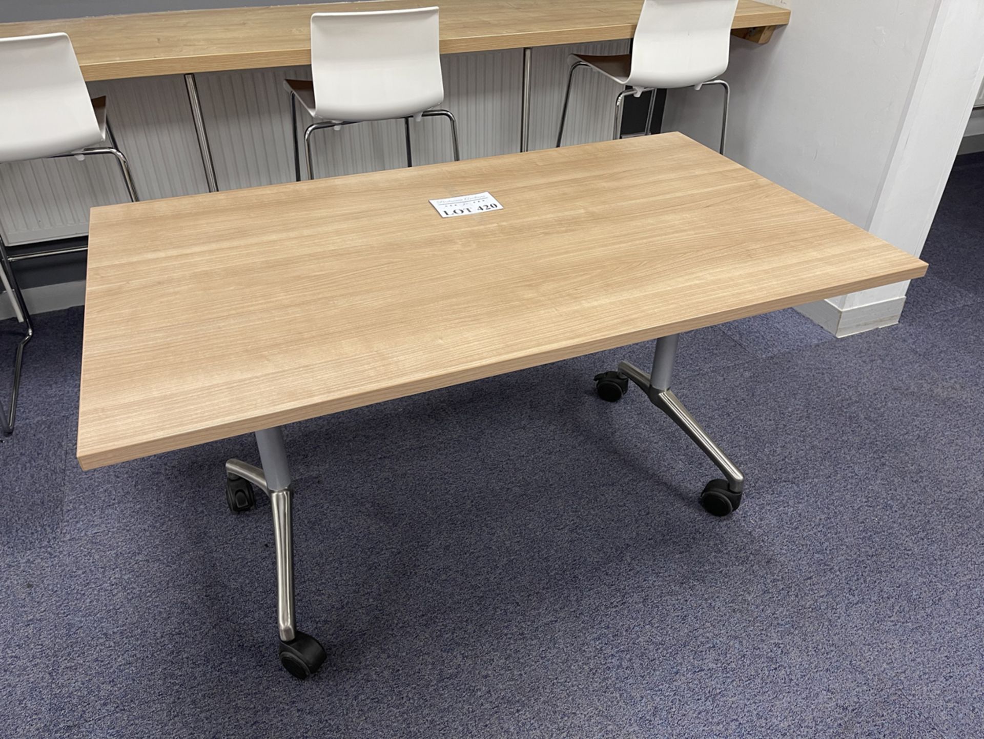 Foldaway Table - 1400mm x 800mm x 730mm High. - Image 4 of 4