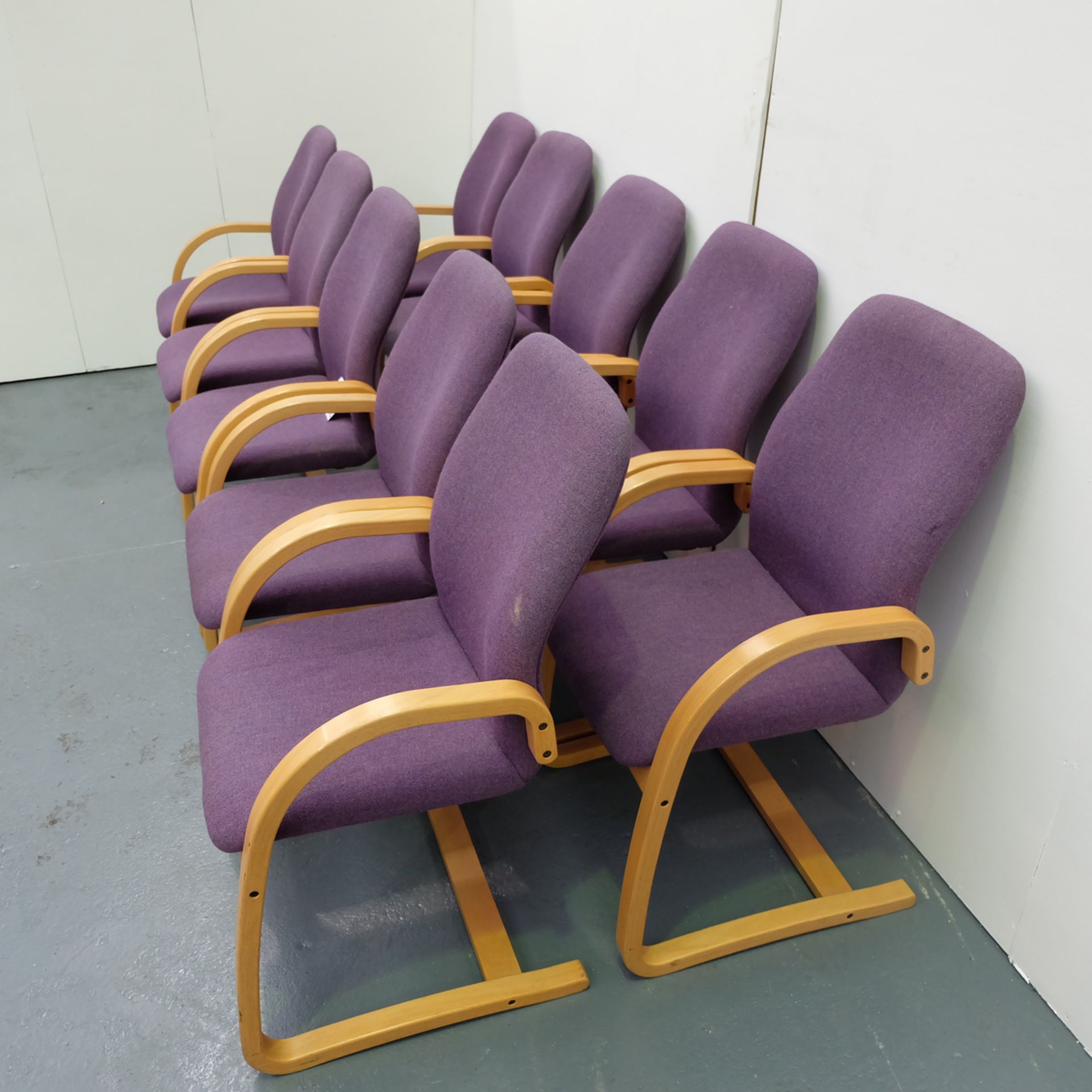 9 x Conference Chairs. - Image 2 of 5