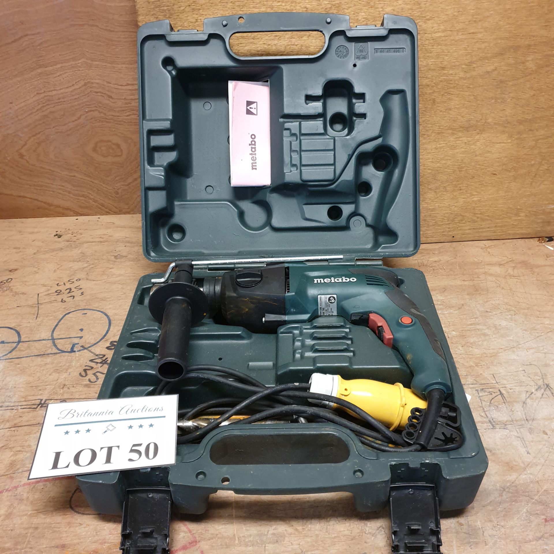 Metabo SBE 760 110V Hammer Drill. Boxed.